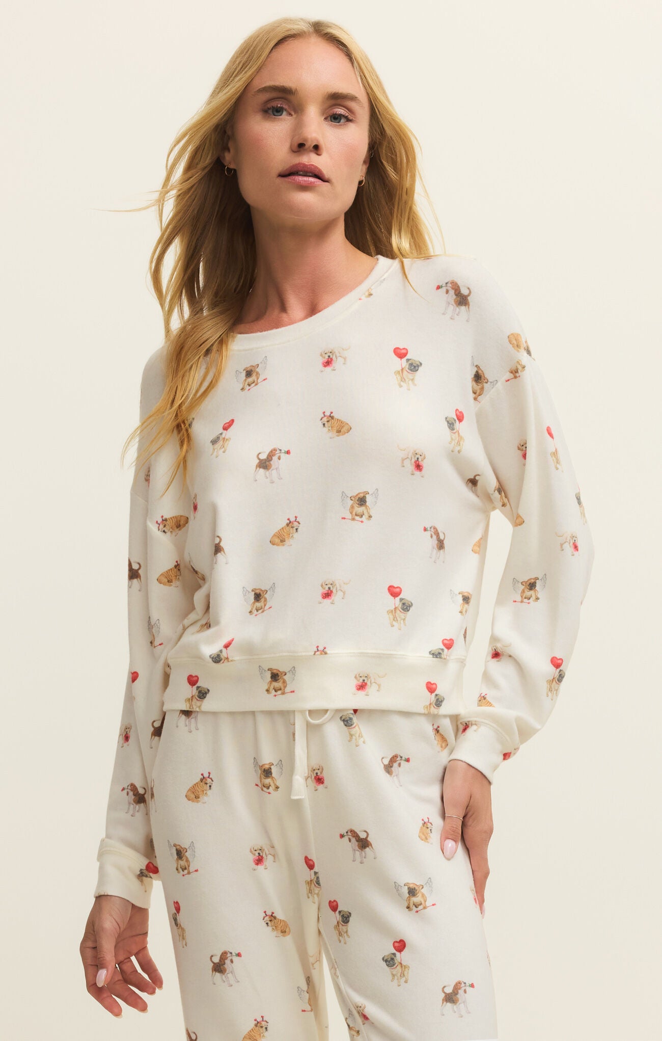 Bisous Love Pup Top-Z Supply-Happy on Main