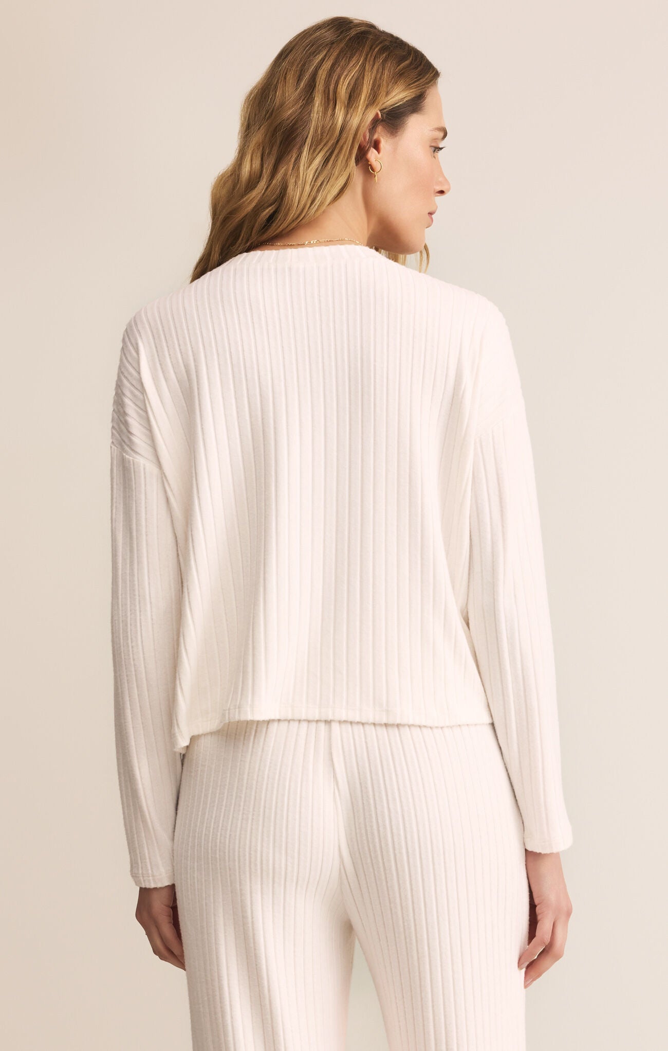 Mara Rib Cardigan-Athleisure-Happy on Main