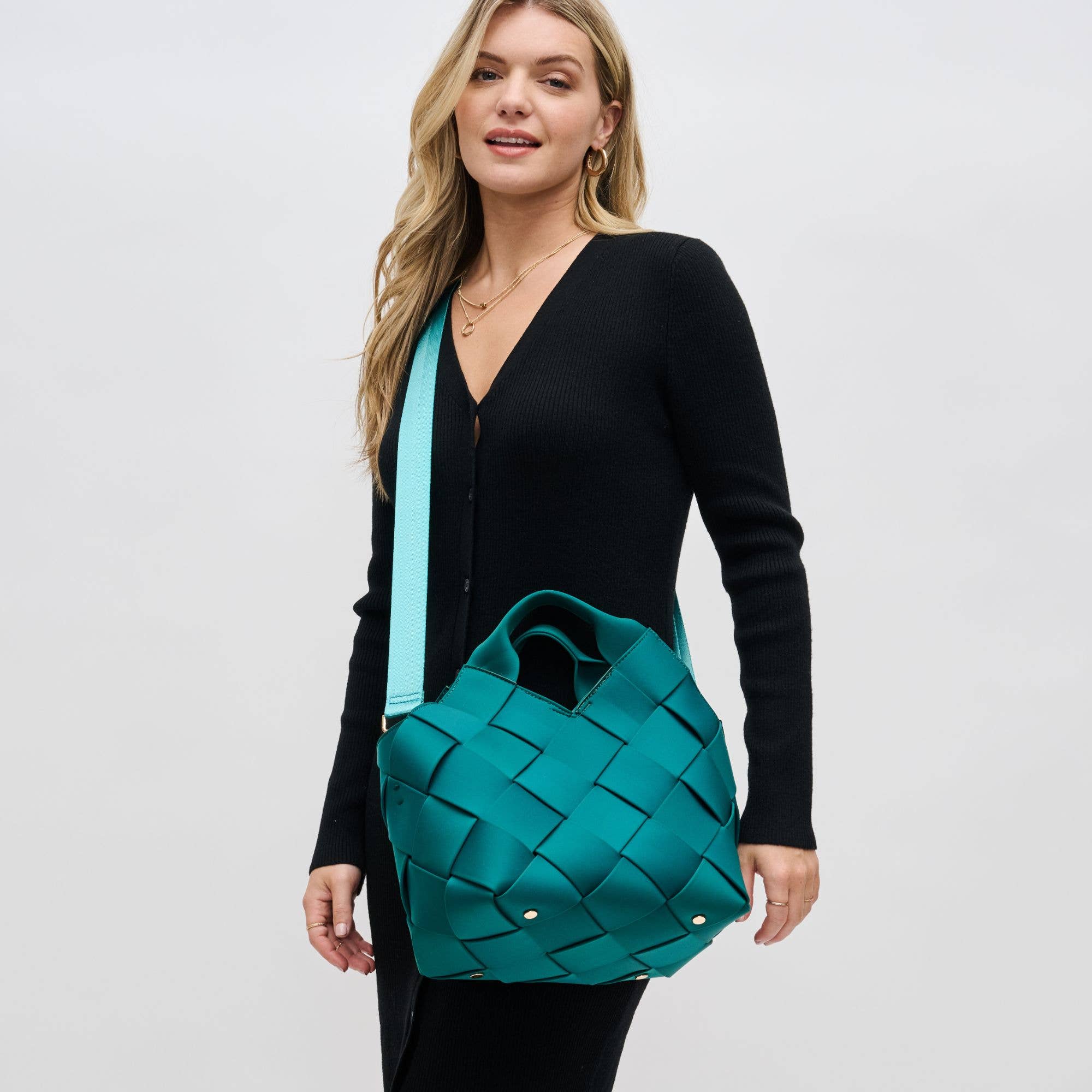 Resilience - Woven Neoprene Tote-Handbags-Happy on Main