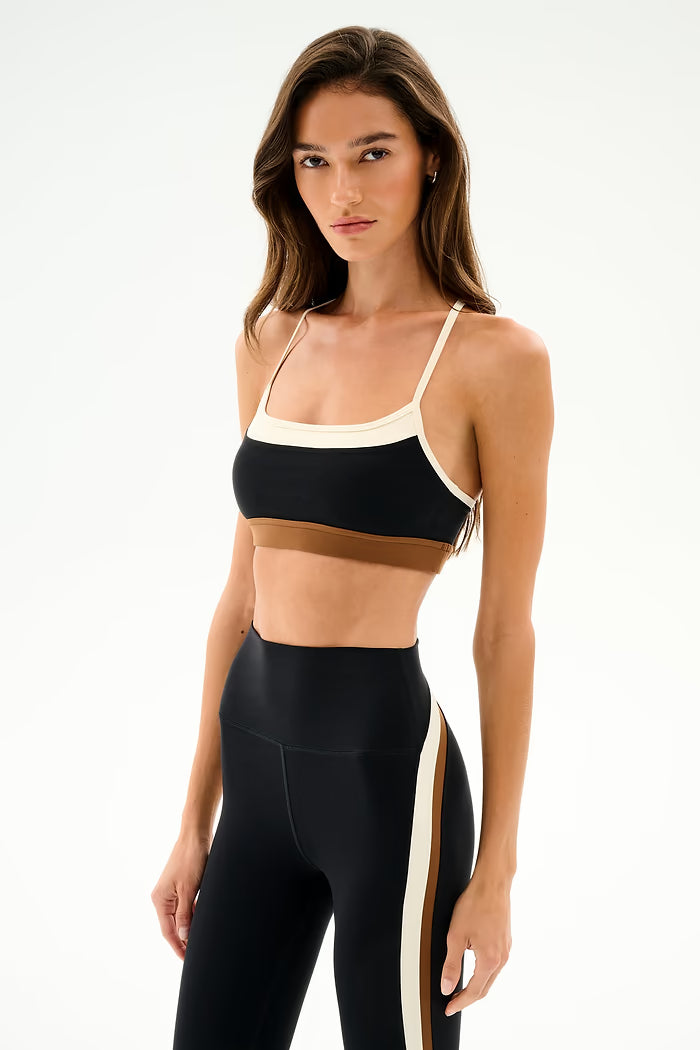 Scottie Airweight Bra - Black/Creme-Splits59-Happy on Main