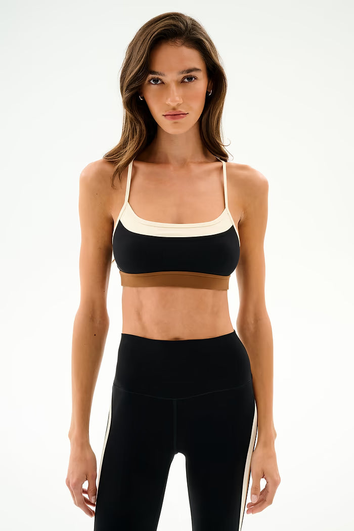 Scottie Airweight Bra - Black/Creme-Splits59-Happy on Main