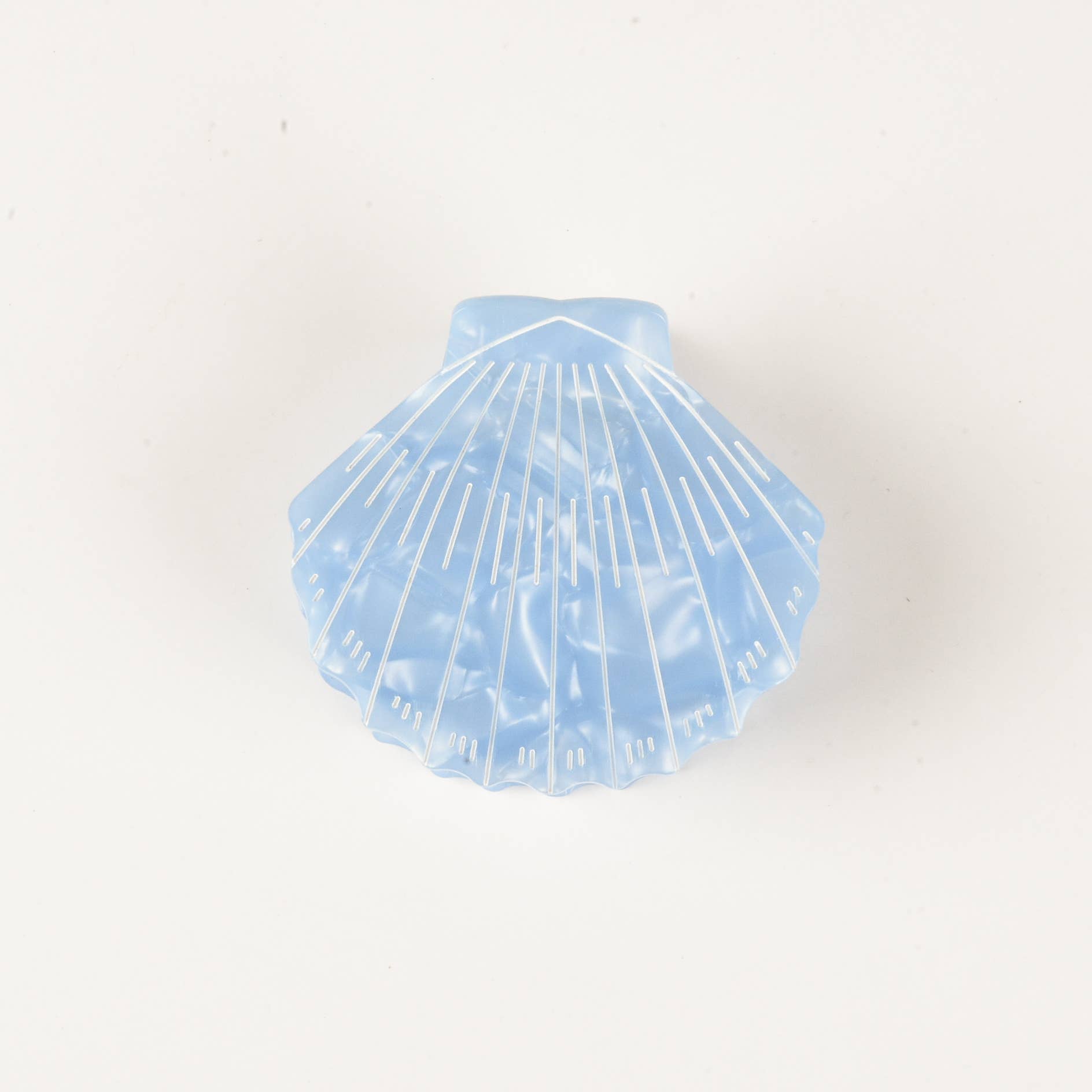 Deep Sea Large Seashell Claw Clip-Misc Accessories-Happy on Main