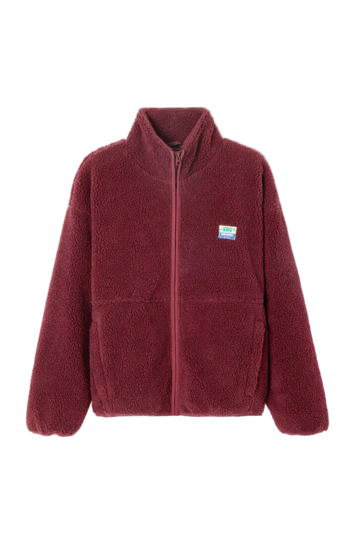 Hoktown Jacket - Bordeaux Chine-American Vintage-Happy on Main