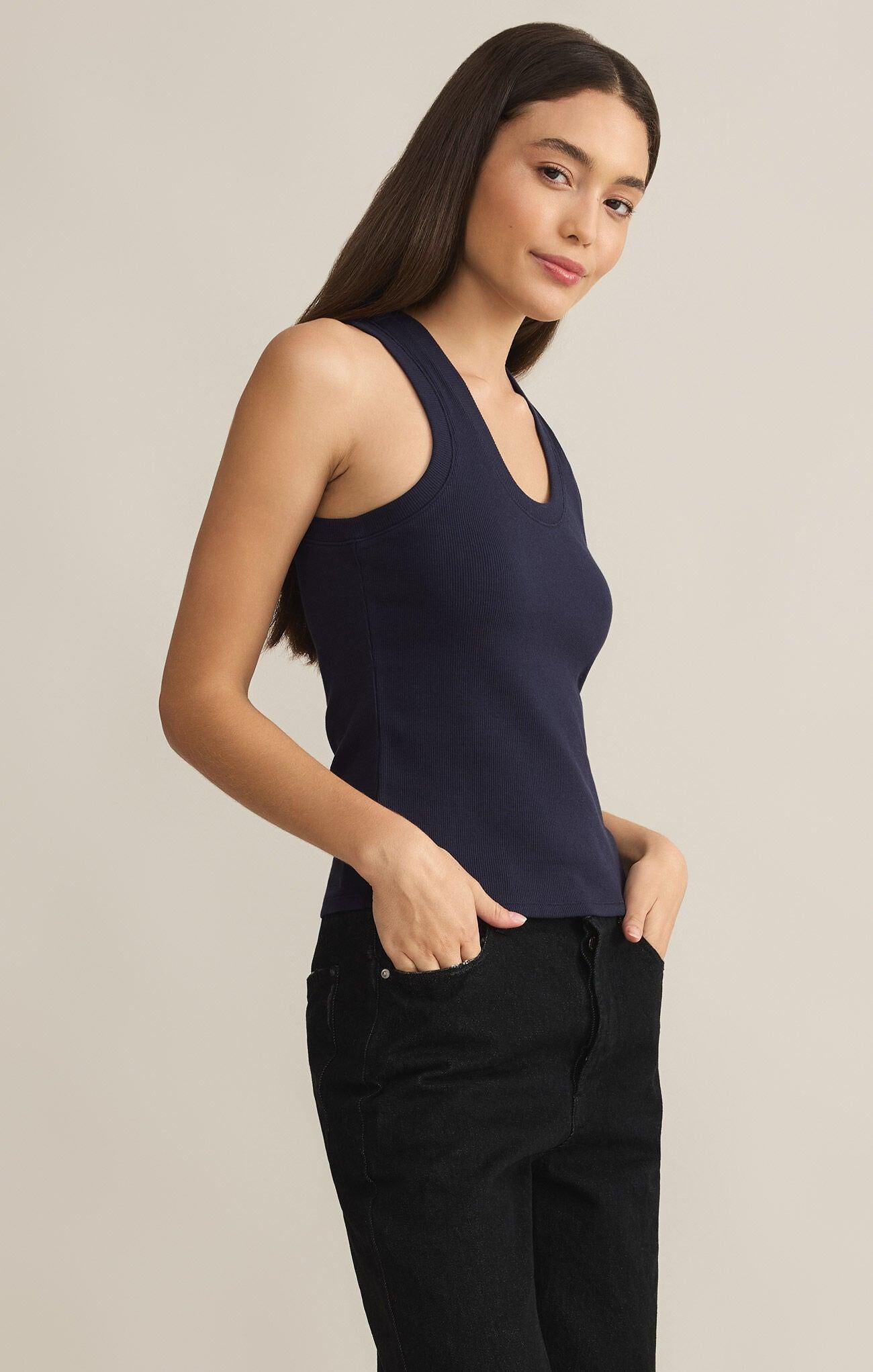 Sirena Rib Tank-Basic Tanks + Tees-Happy on Main