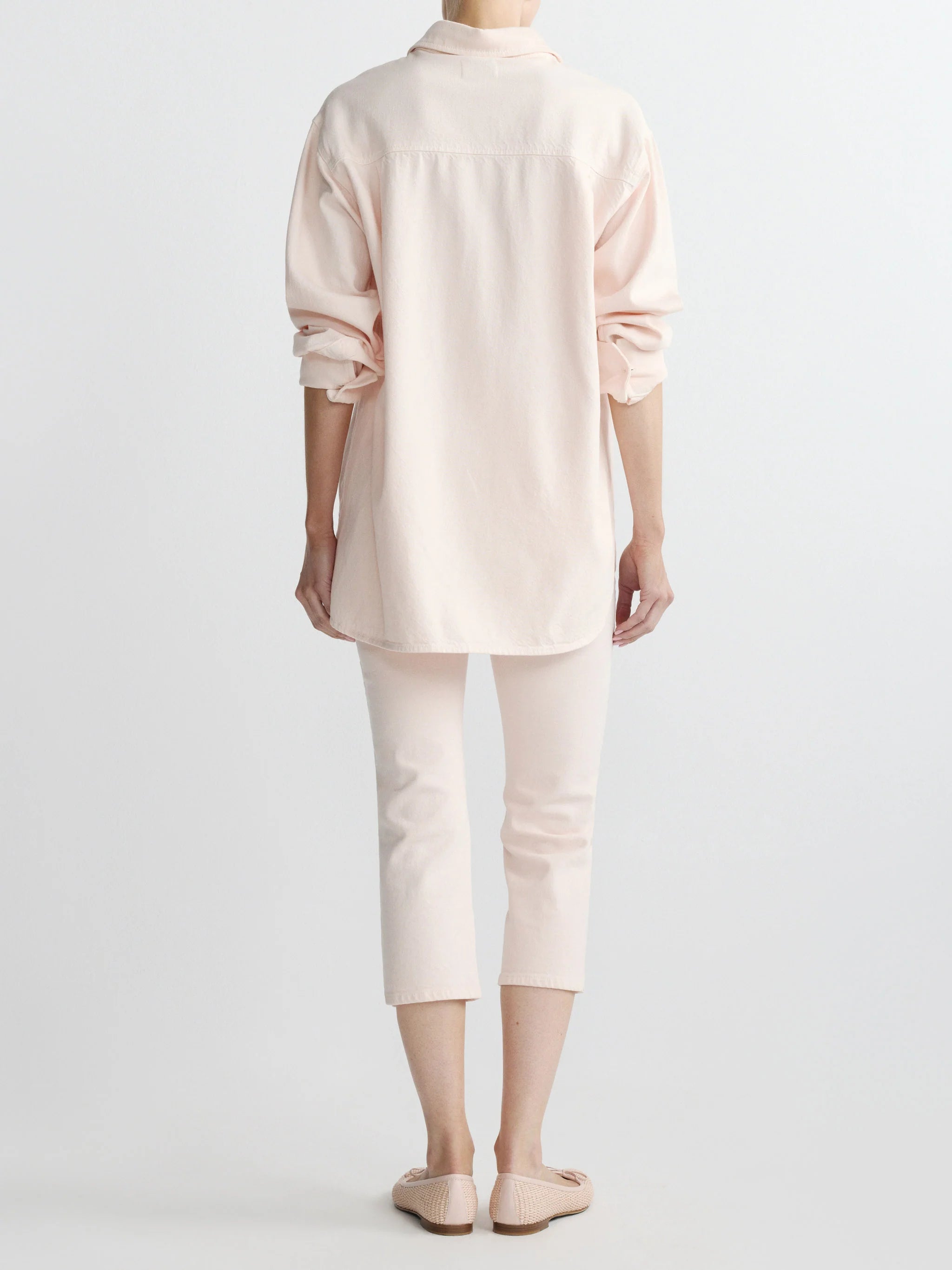 Faye Oversized Shirt - Ballet Aura-DL1961-Happy on Main
