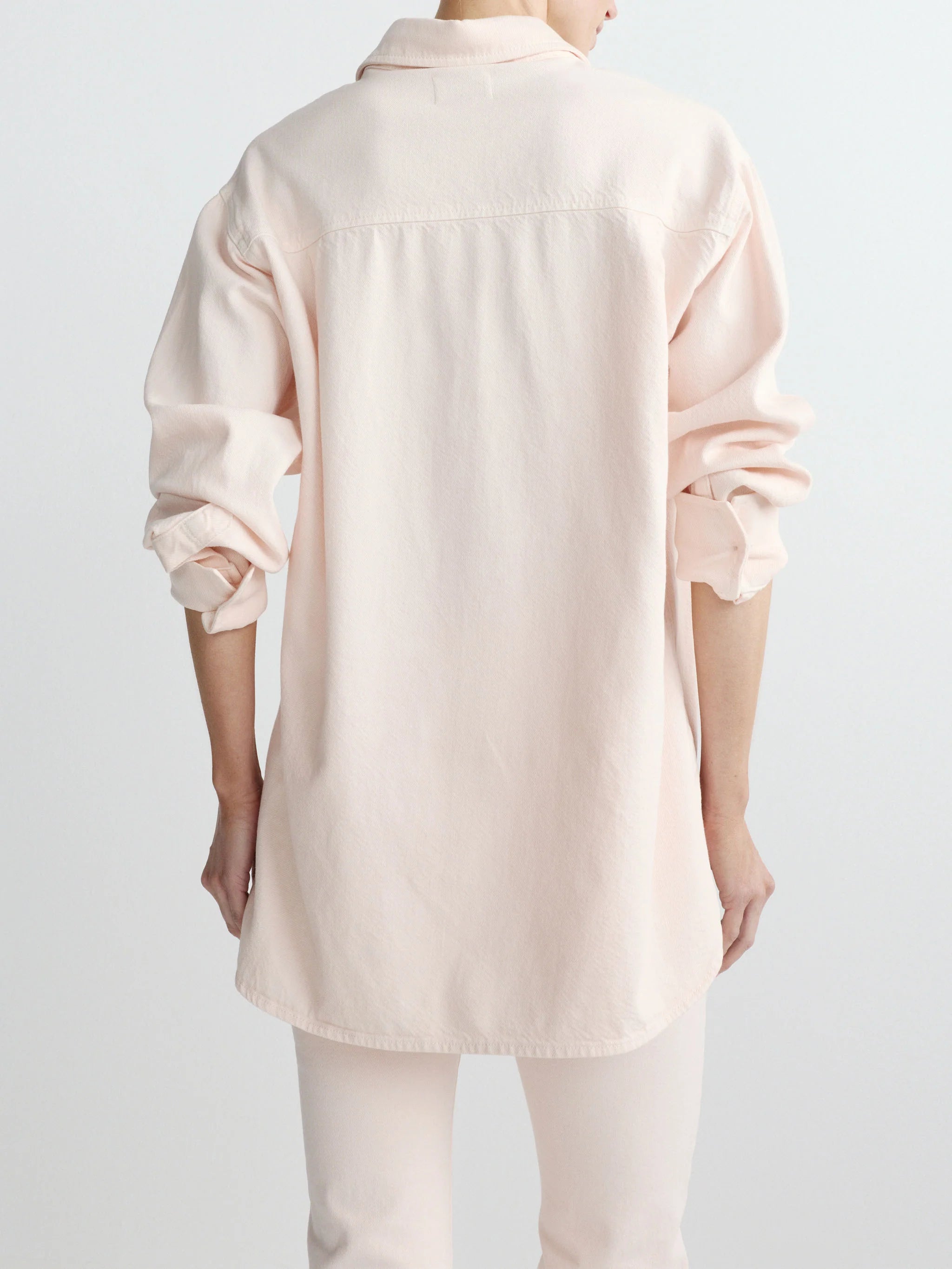 Faye Oversized Shirt - Ballet Aura-DL1961-Happy on Main
