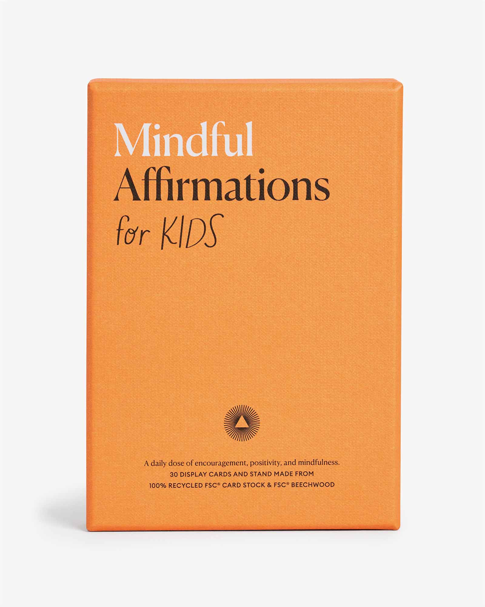Mindful Affirmations for Kids, Display Cards Gift-Intelligent Change-Happy on Main
