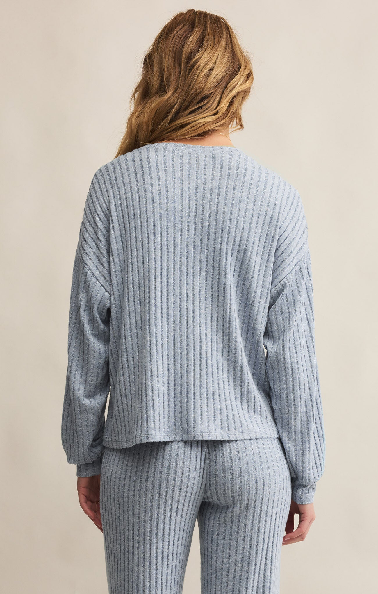 Daydream Rib Longsleeve Crewneck Top