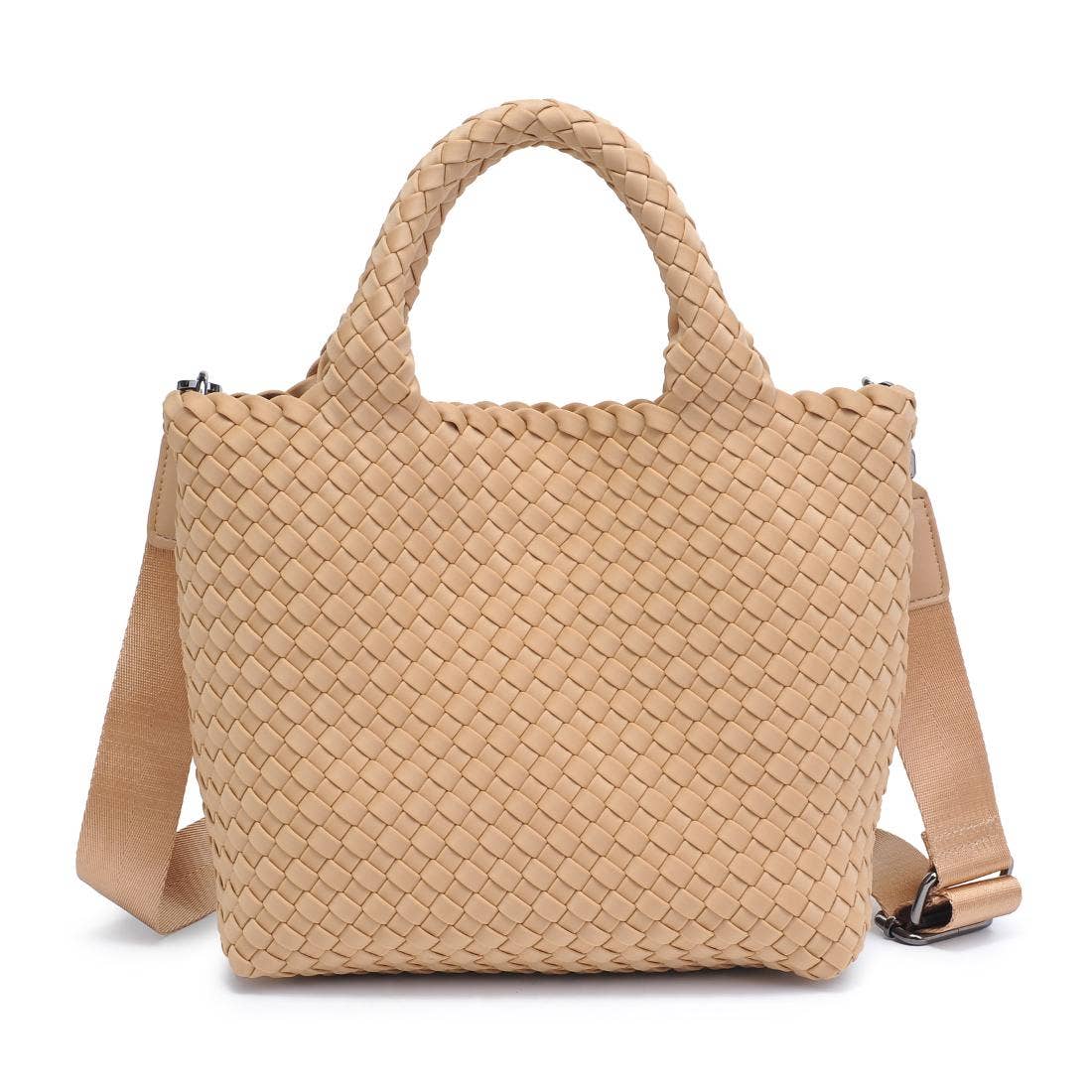 Sky's The Limit - Woven Neoprene Small Crossbody-Handbags-Happy on Main
