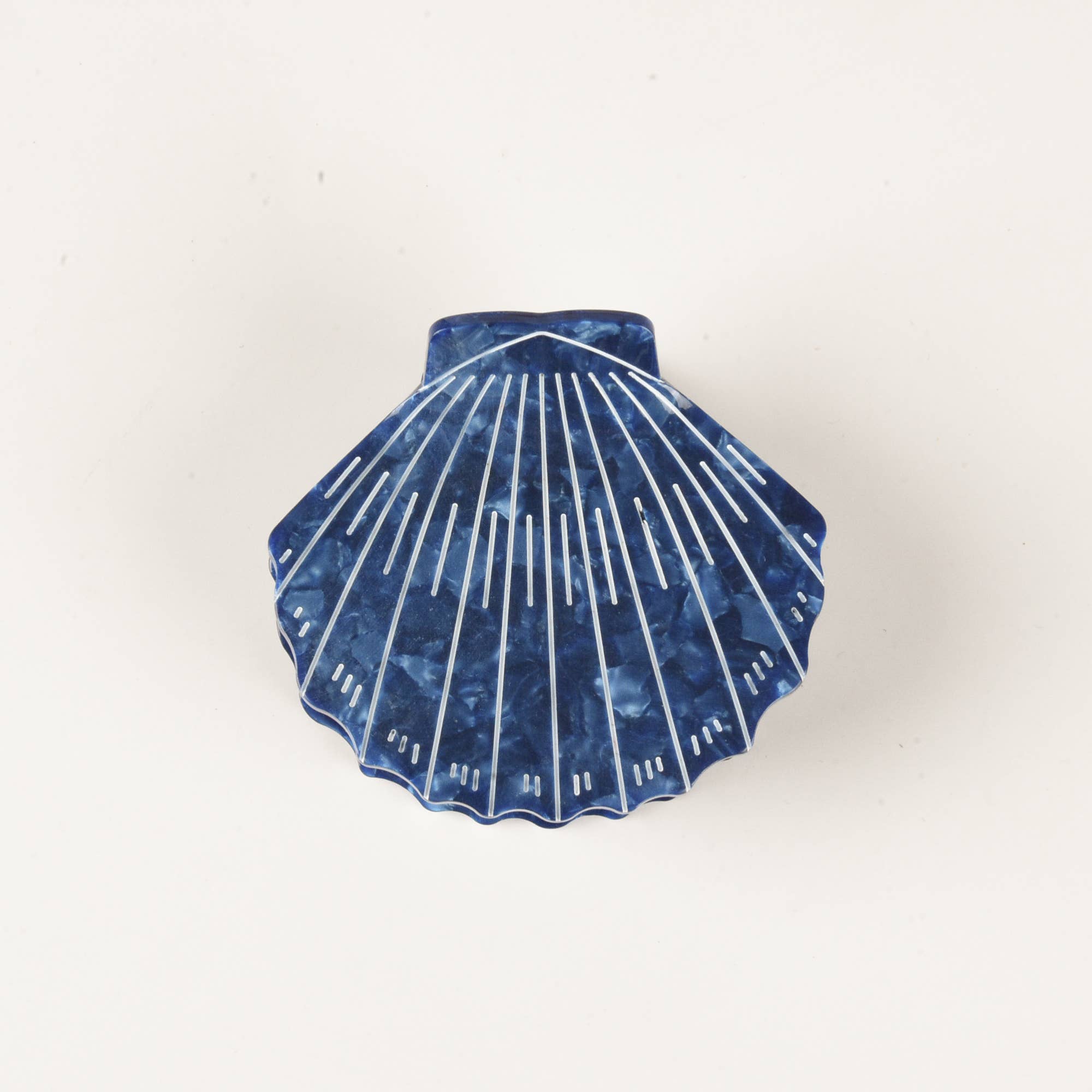 Deep Sea Large Seashell Claw Clip-Misc Accessories-Happy on Main