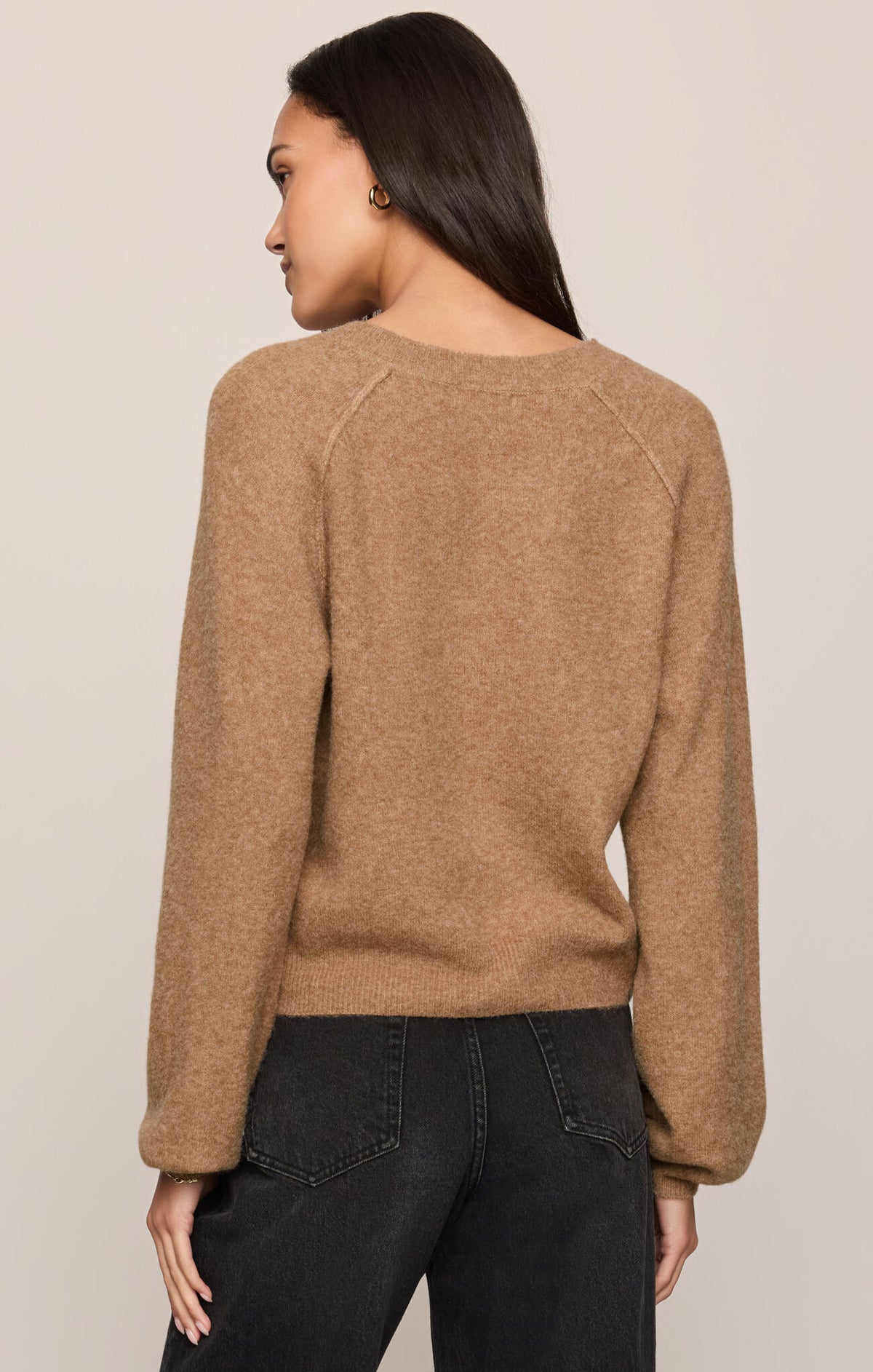 Westmont Henley Sweater - Golden Caramel-Z Supply-Happy on Main
