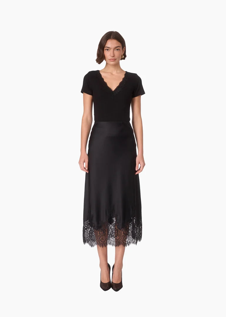 Vivienne Skirt - Black-Cami NYC-Happy on Main