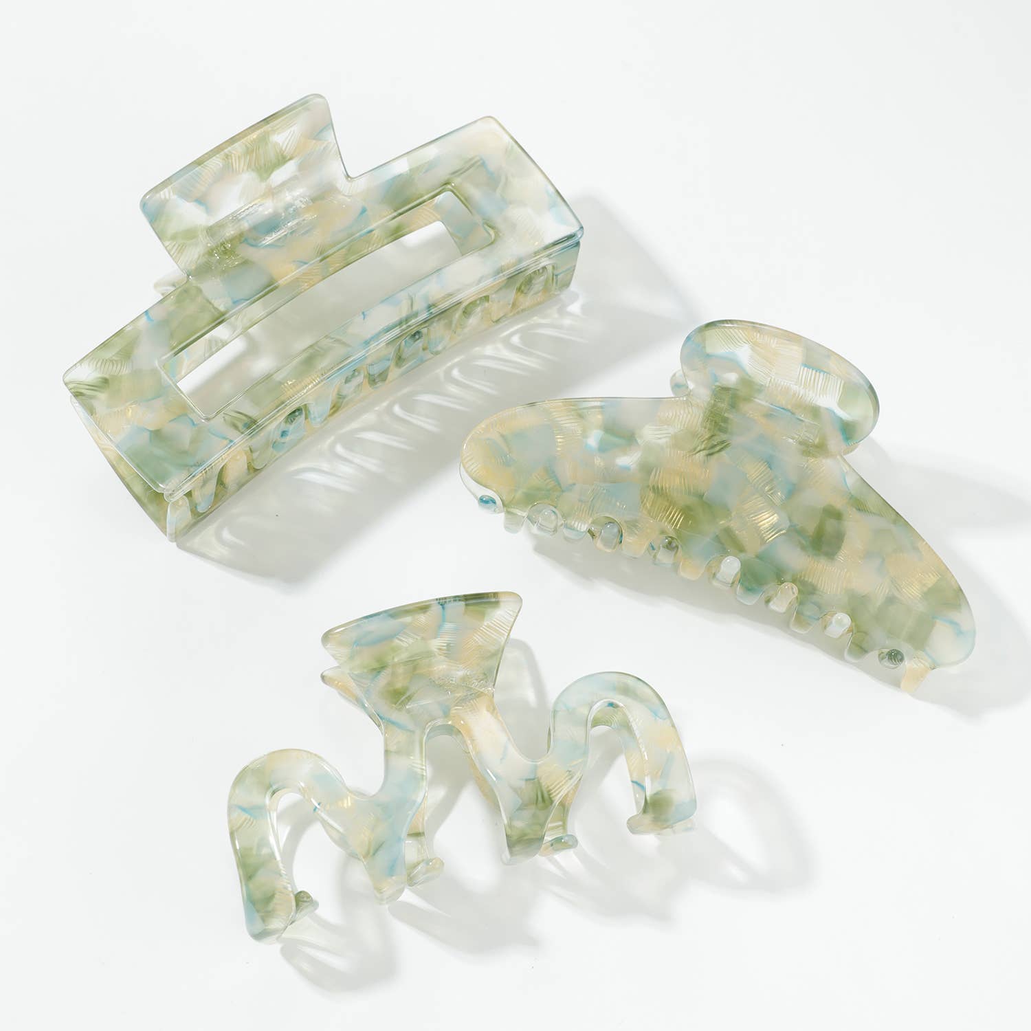 Garden Party | Assorted Large Claw Clips-Misc Accessories-Happy on Main