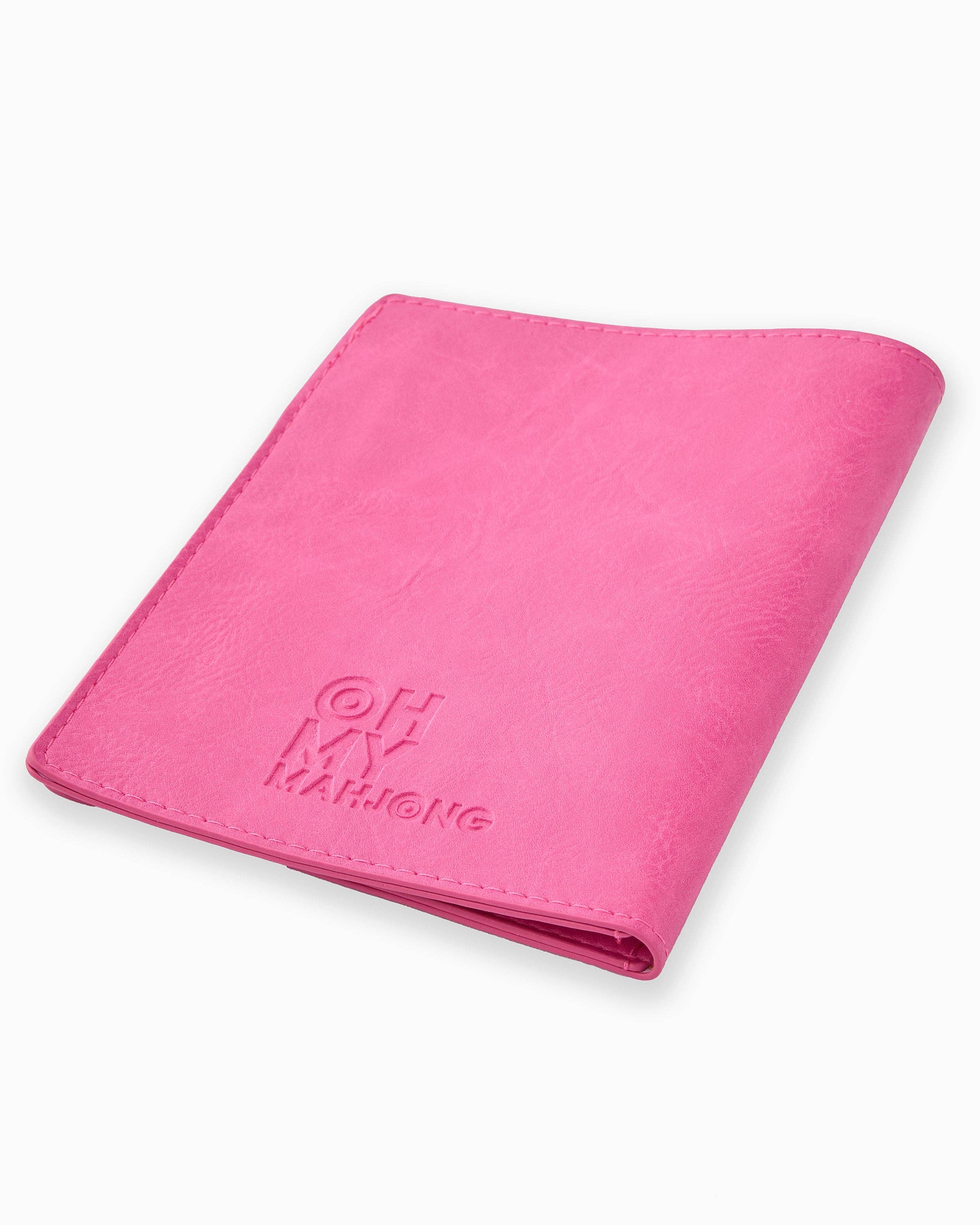 Hot Pink Mahjong Card Folio-Oh My Mahjong-Happy on Main