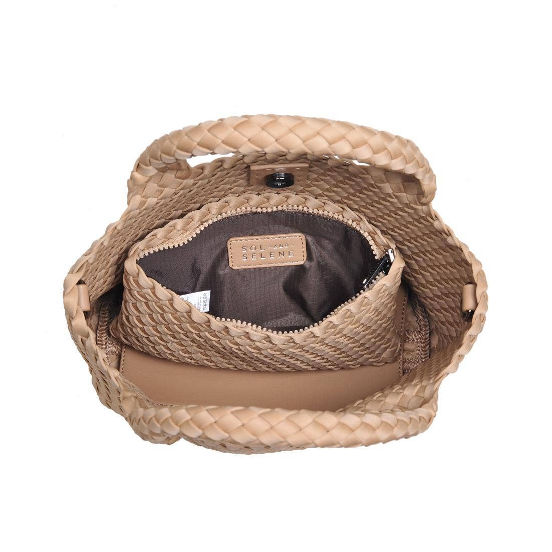 Sky's The Limit - Woven Neoprene Small Crossbody-Handbags-Happy on Main