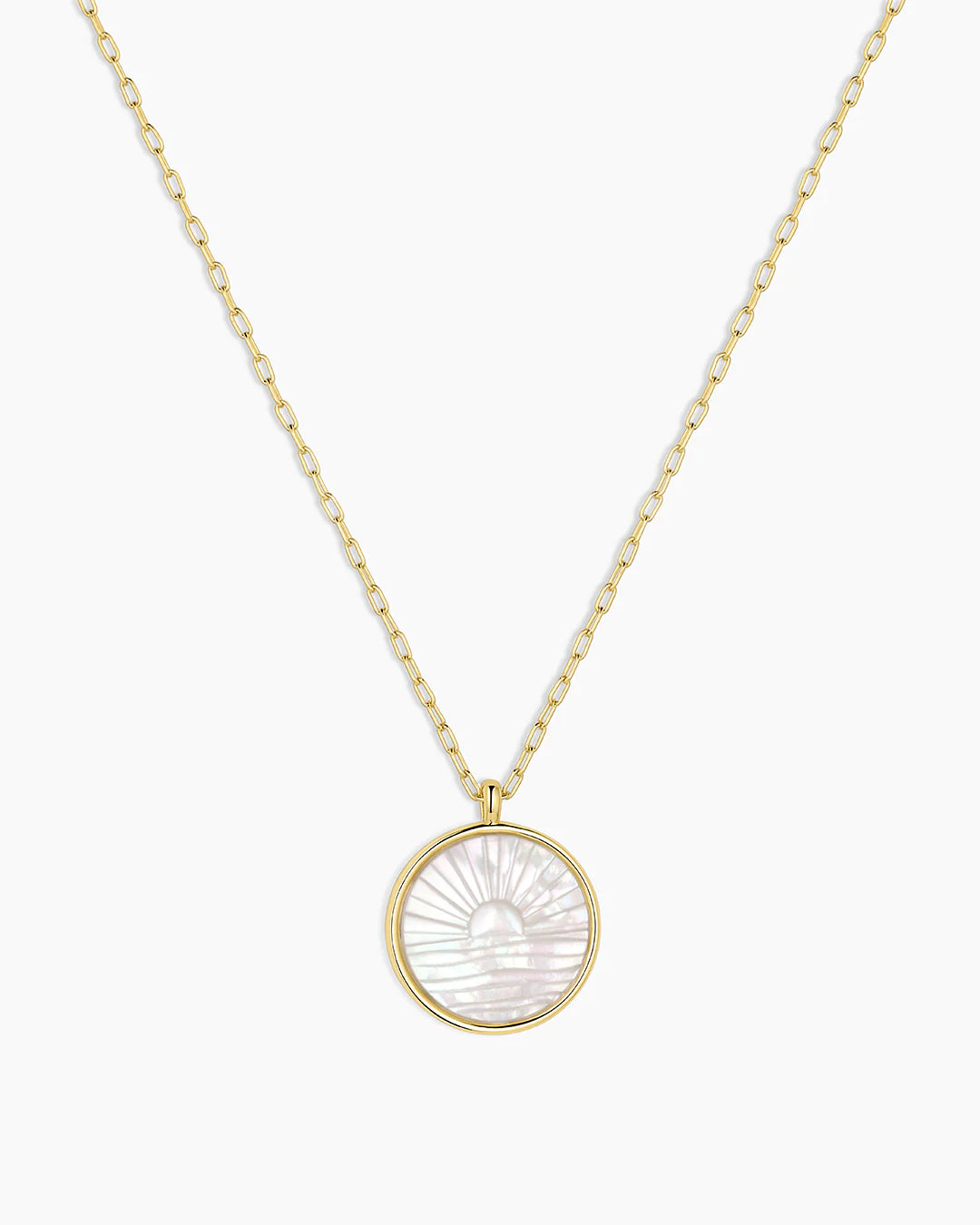 Sunset Etched Necklace-Gorjana-Happy on Main