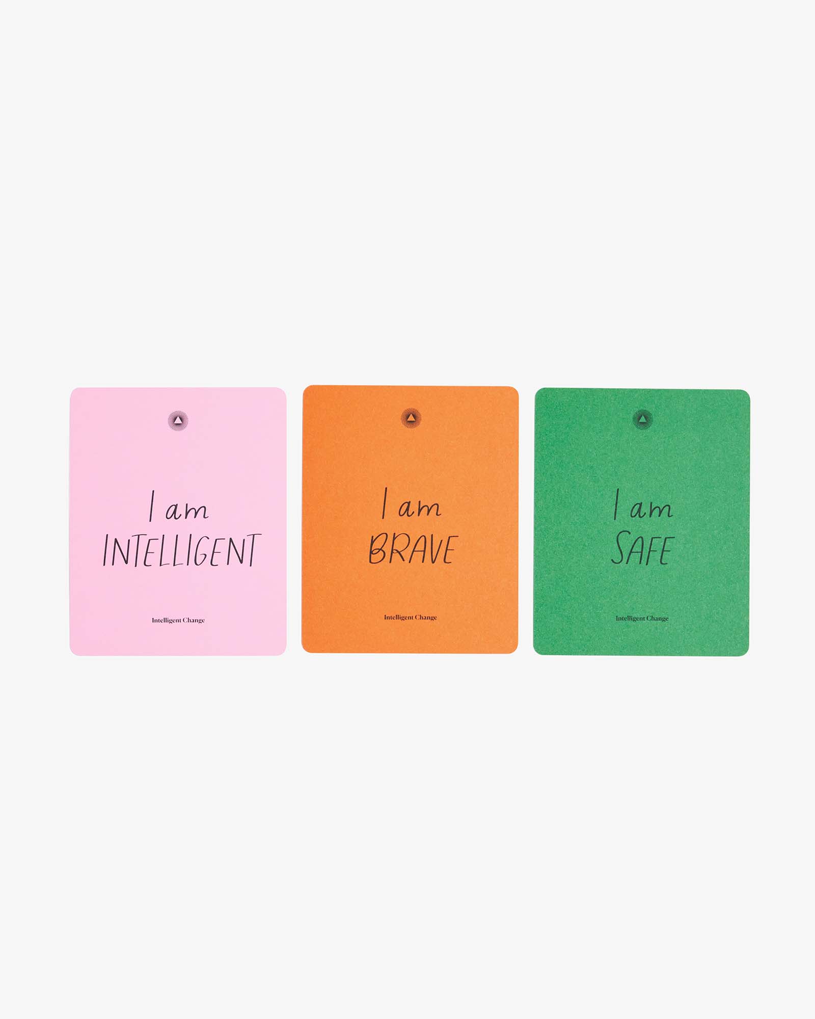 Mindful Affirmations for Kids, Display Cards Gift-Intelligent Change-Happy on Main