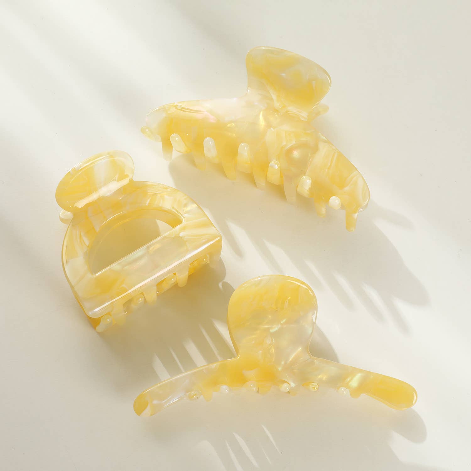 Limoncello | Assorted Small/Medium Claw Clips-Misc Accessories-Happy on Main