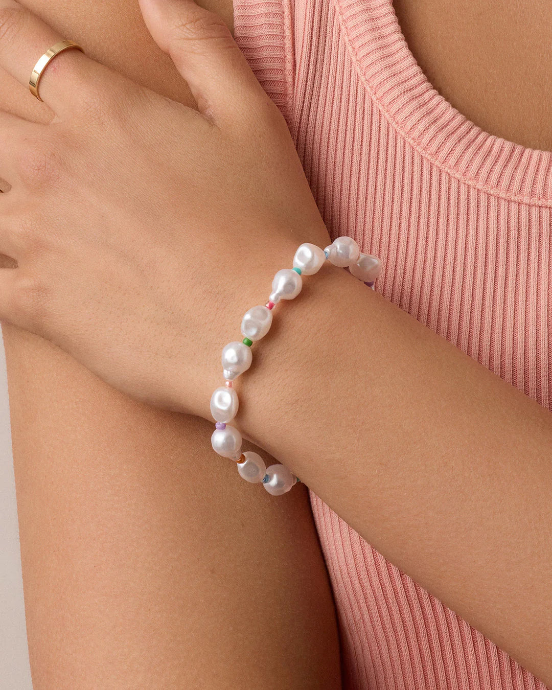 Pearl Rainbow Cove Bracelet-Gorjana-Happy on Main