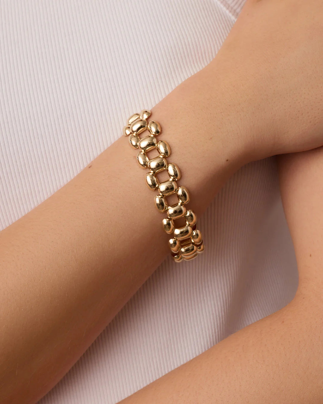 Zoey Helium Bracelet - Gold-Gorjana-Happy on Main