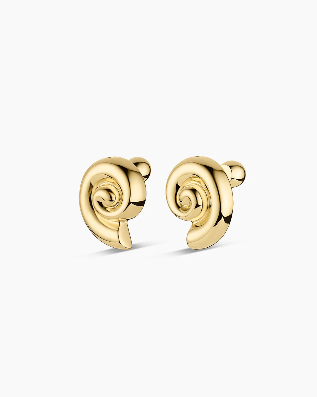 Nautilus Statement Earrings - Gold-Gorjana-Happy on Main