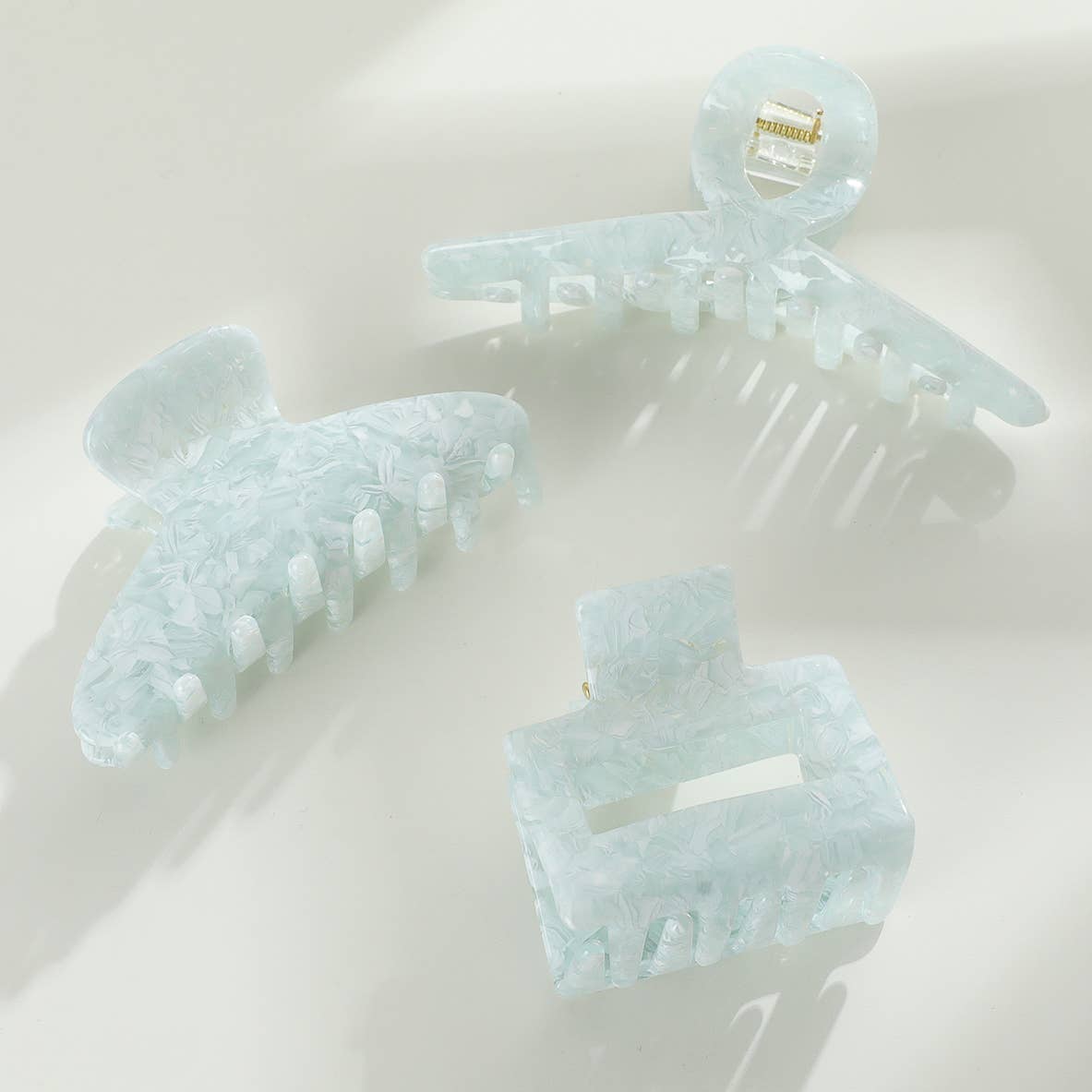 Something Blue | Assorted Small/Medium Claw Clips-Misc Accessories-Happy on Main