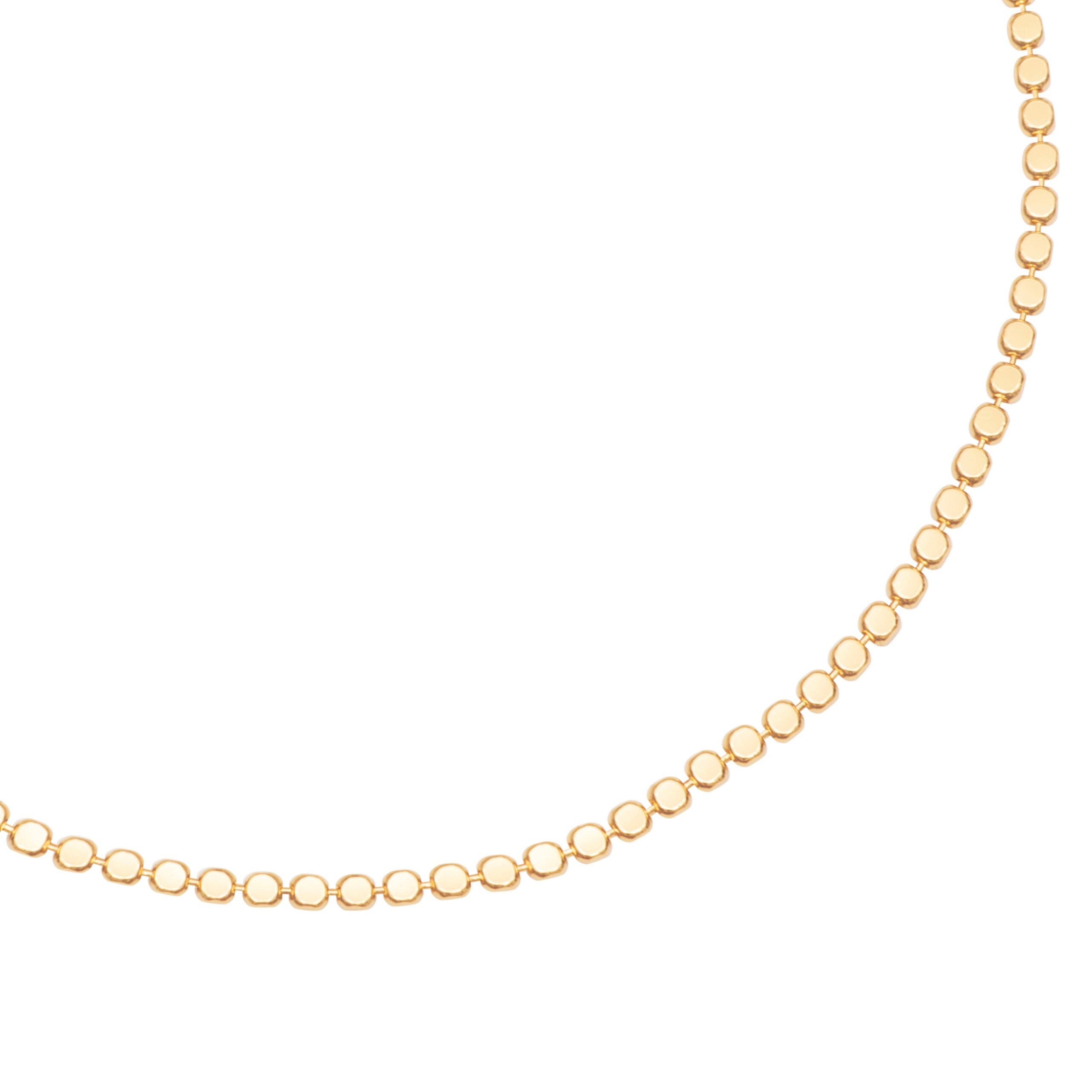 Dot Chain Choker - Gold-Fine Jewelry-Happy on Main