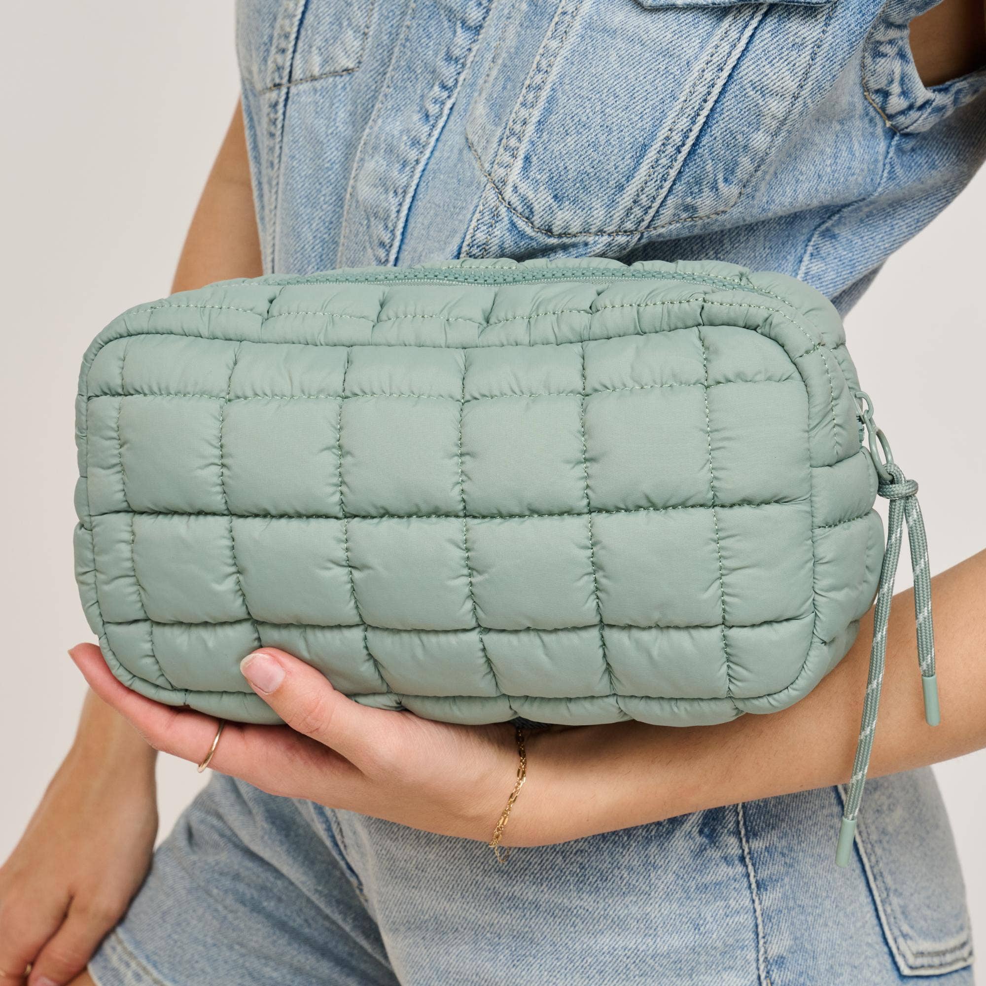 Cloud Nine - Puffer Cosmetic & Travel Organizer Pouch-Urban Expressions-Happy on Main