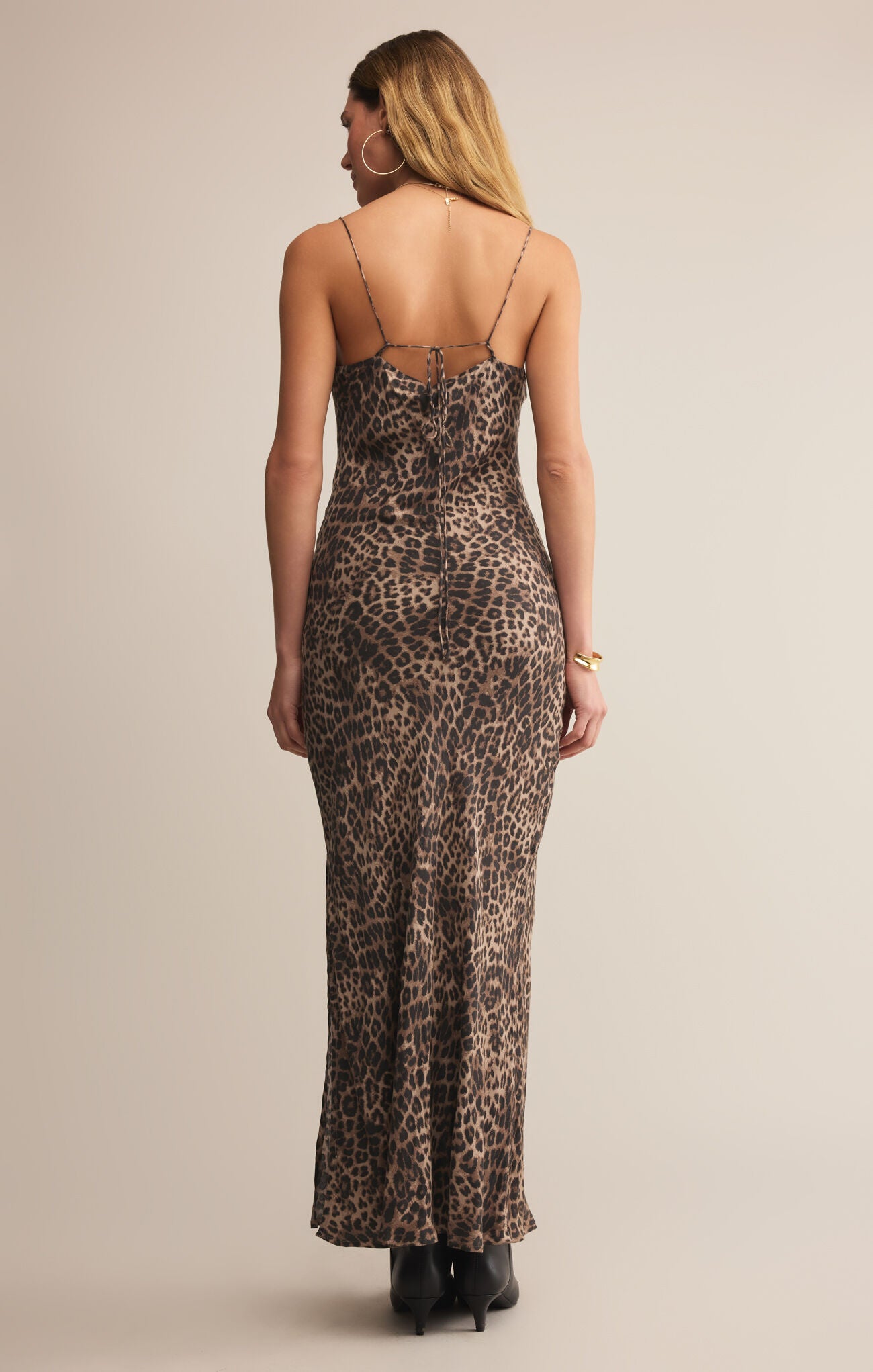 Cielo Leopard Midi Dress-Dressy Dresses-Happy on Main