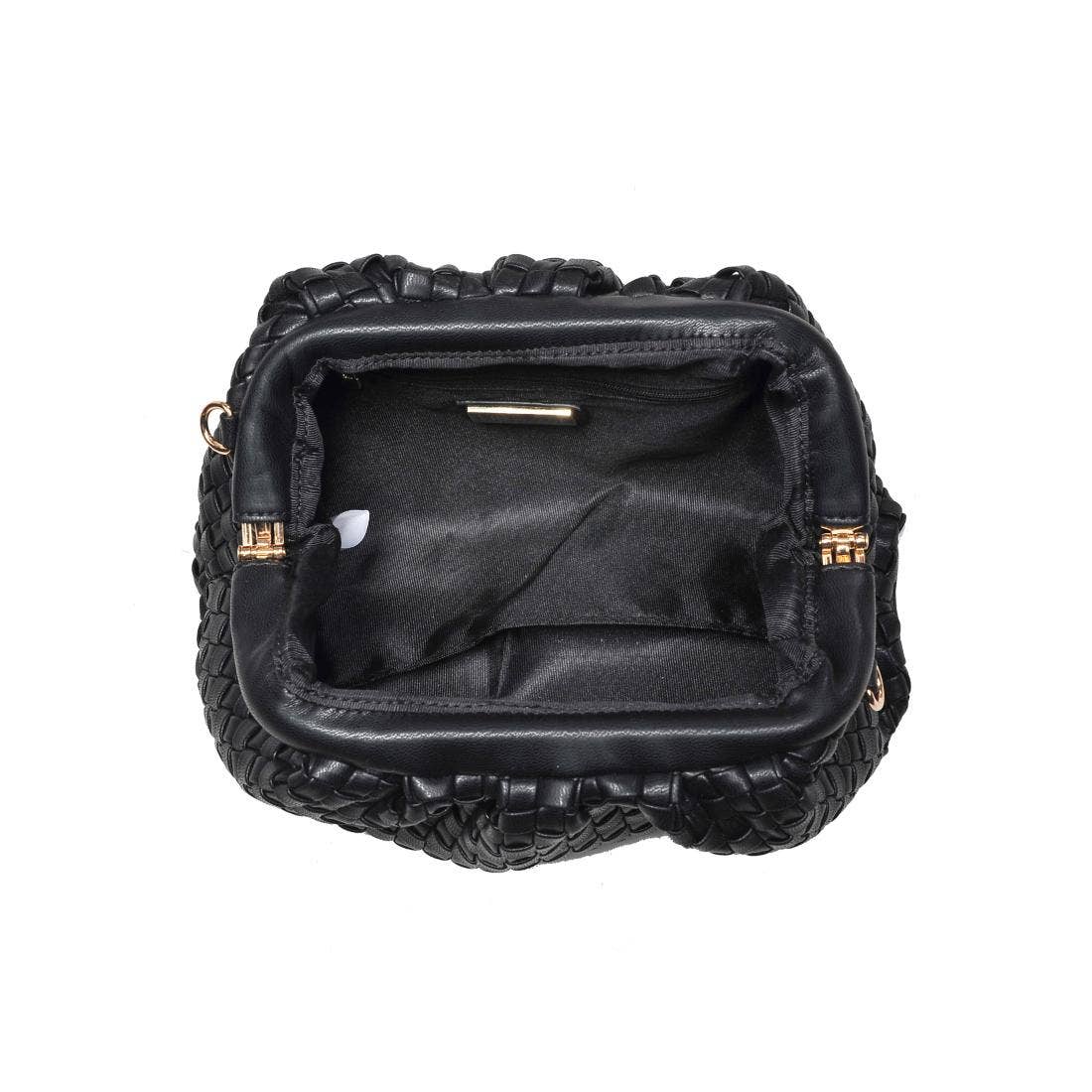 Tate Woven Frame Clutch-Urban Expressions-Happy on Main