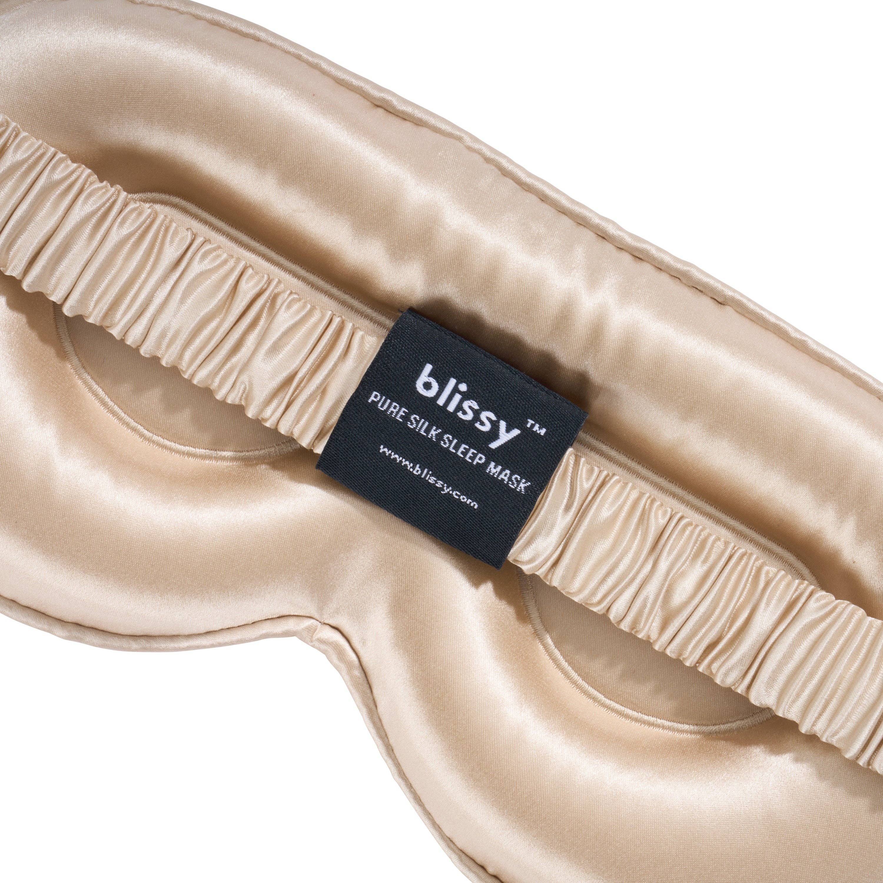Sleep Mask - Champagne - Profile-Beauty + Wellness-Happy on Main