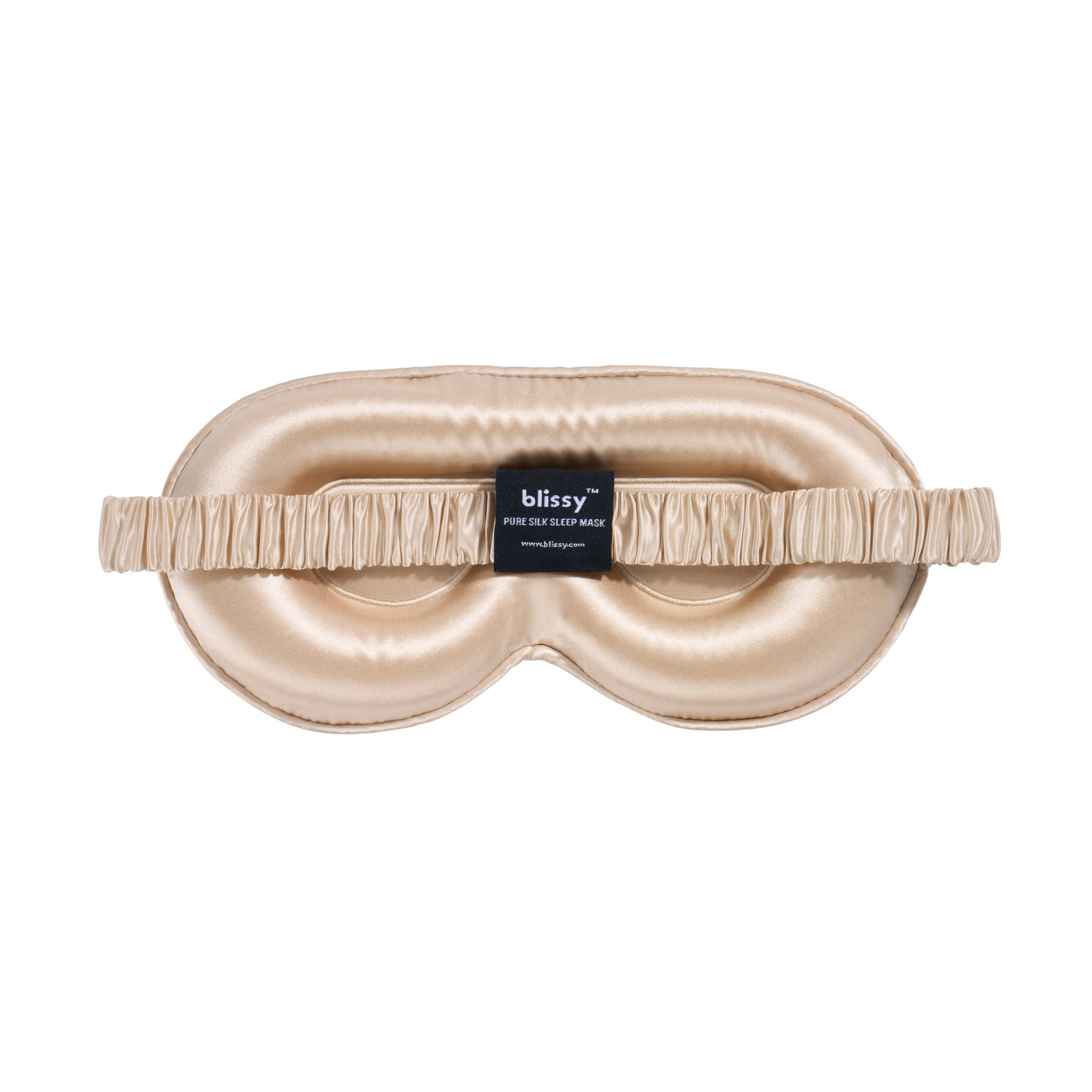 Sleep Mask - Champagne - Profile-Beauty + Wellness-Happy on Main
