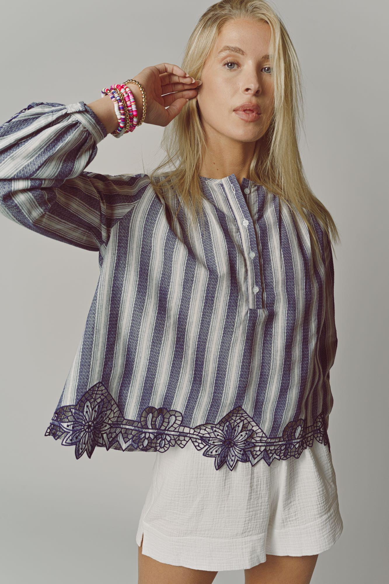 The Samara Shirt-Casual Tops-Happy on Main