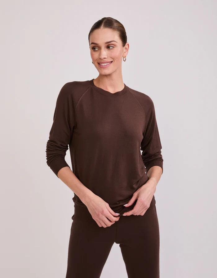 Nashville Sweatshirt - Espresso-Maison Wheat-Happy on Main