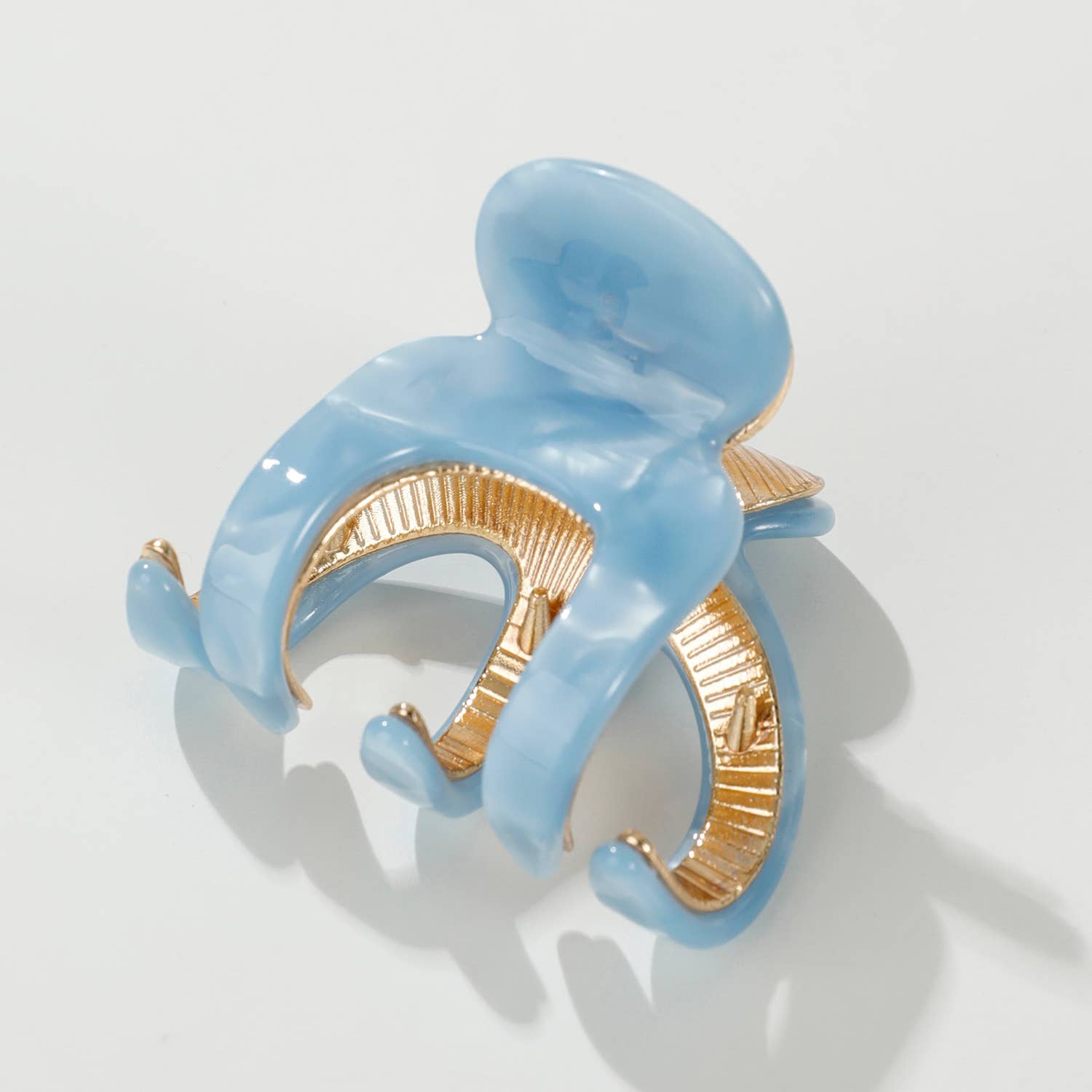Jade Coastal | Small Octopus Metal Claw Clip-Misc Accessories-Happy on Main