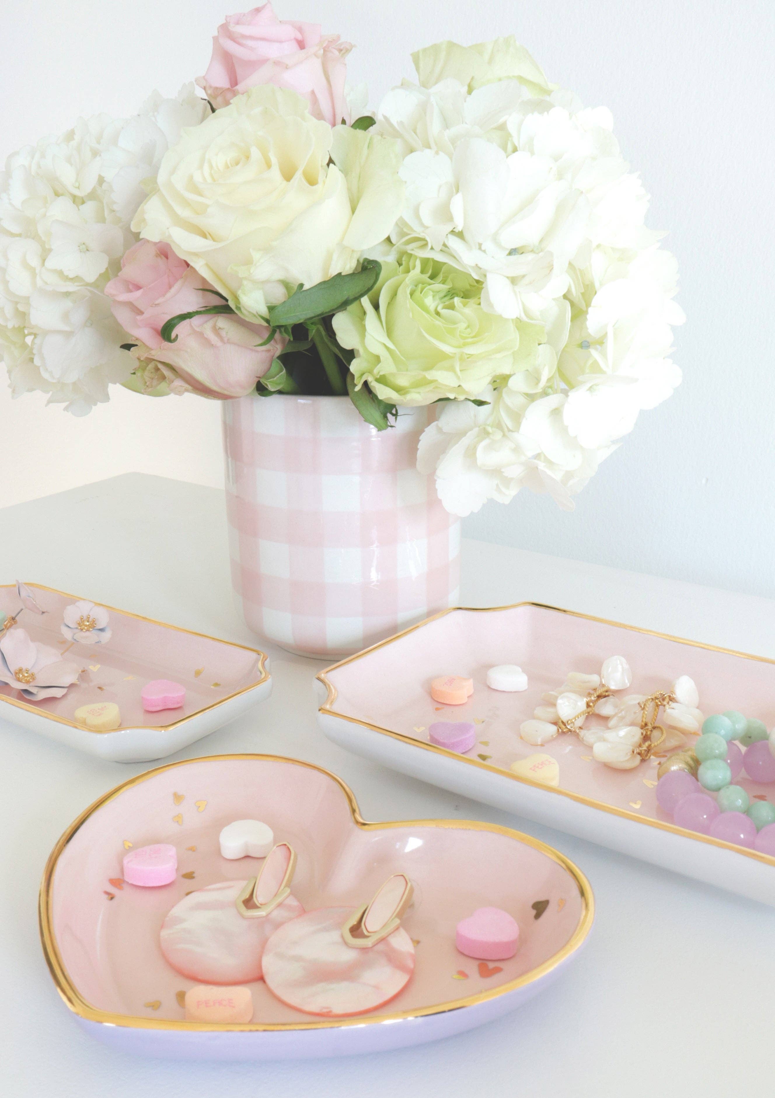 "Confetti Hearts" Dishes-Home Decor-Happy on Main