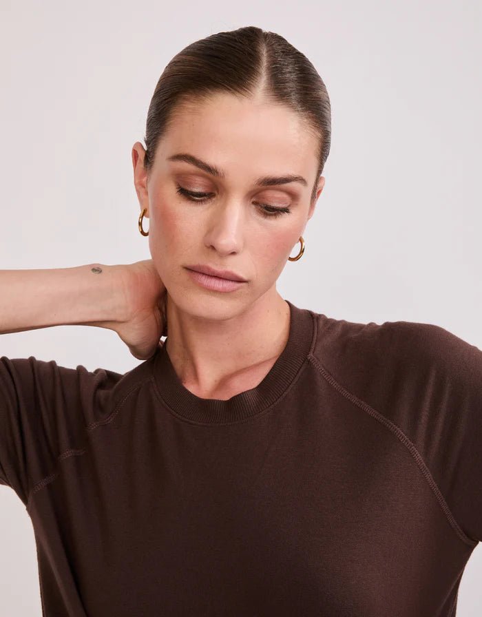 Nashville Sweatshirt - Espresso-Maison Wheat-Happy on Main