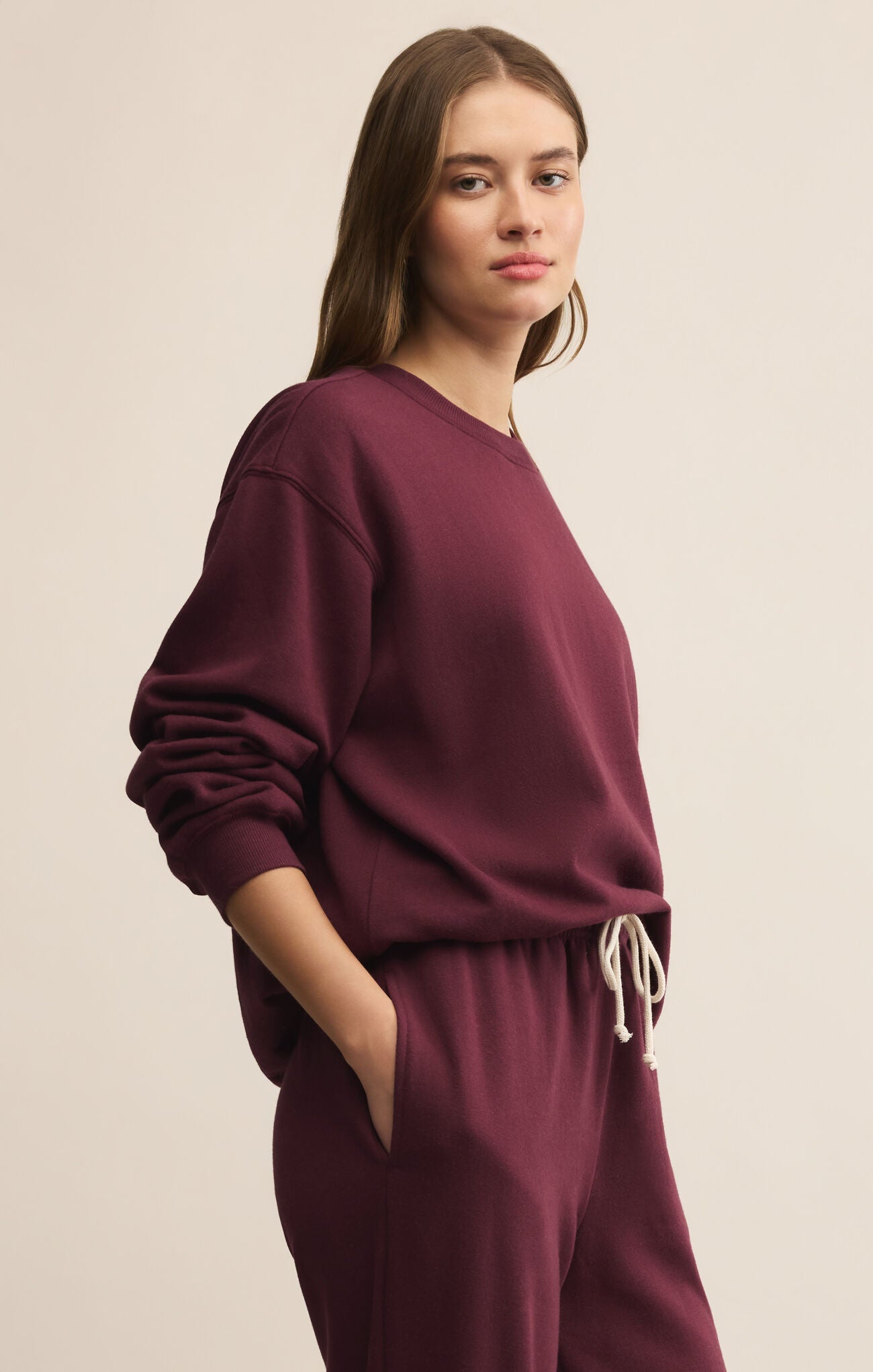 Boyfriend Sweatshirt-Sweatshirts-Happy on Main