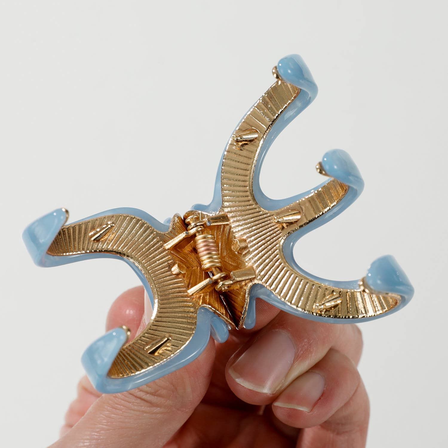 Jade Coastal | Small Octopus Metal Claw Clip-Misc Accessories-Happy on Main