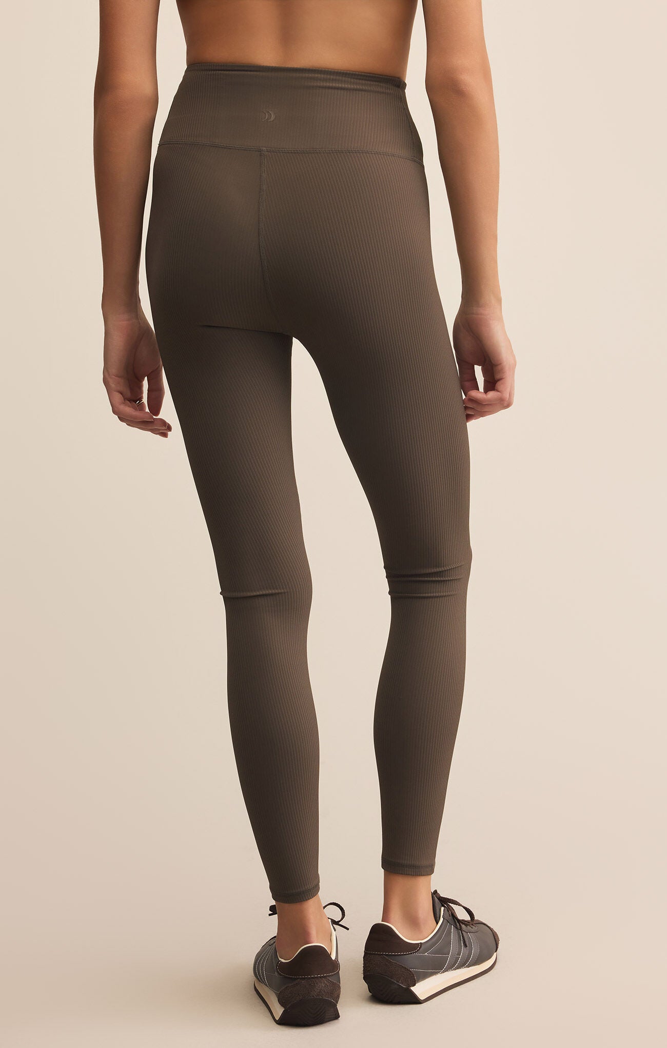 Sporty Ribbed 7/8 Legging-Athleisure-Happy on Main