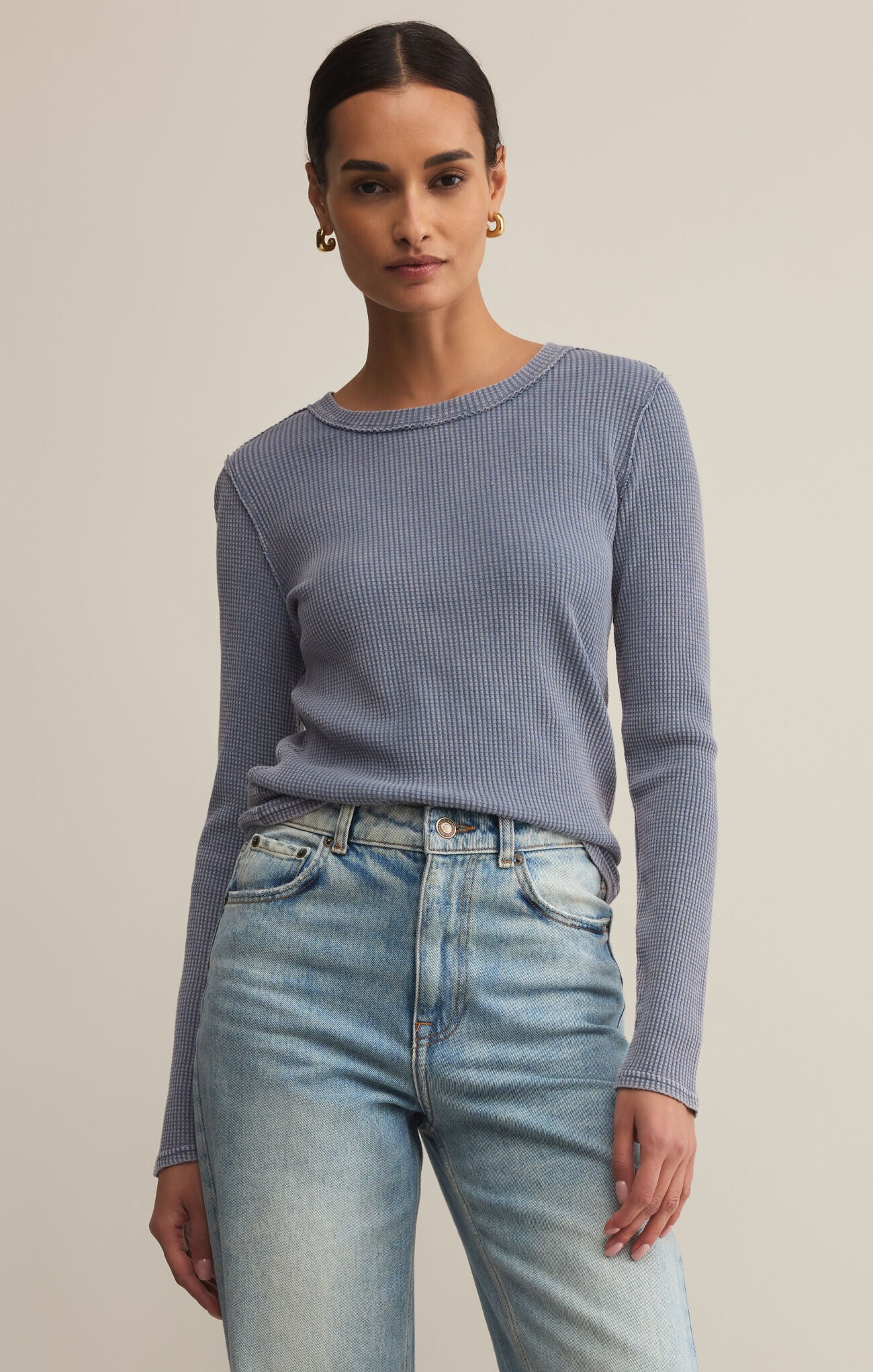 Arlet Mini Thermal Top-Casual Tops-Happy on Main