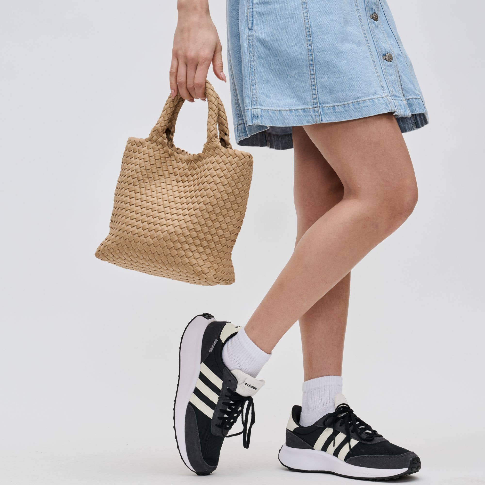Sky's The Limit - Woven Neoprene Small Crossbody-Handbags-Happy on Main