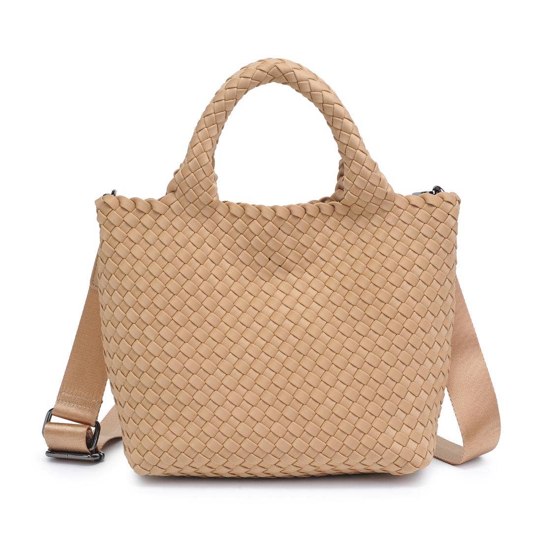 Sky's The Limit - Woven Neoprene Small Crossbody-Handbags-Happy on Main