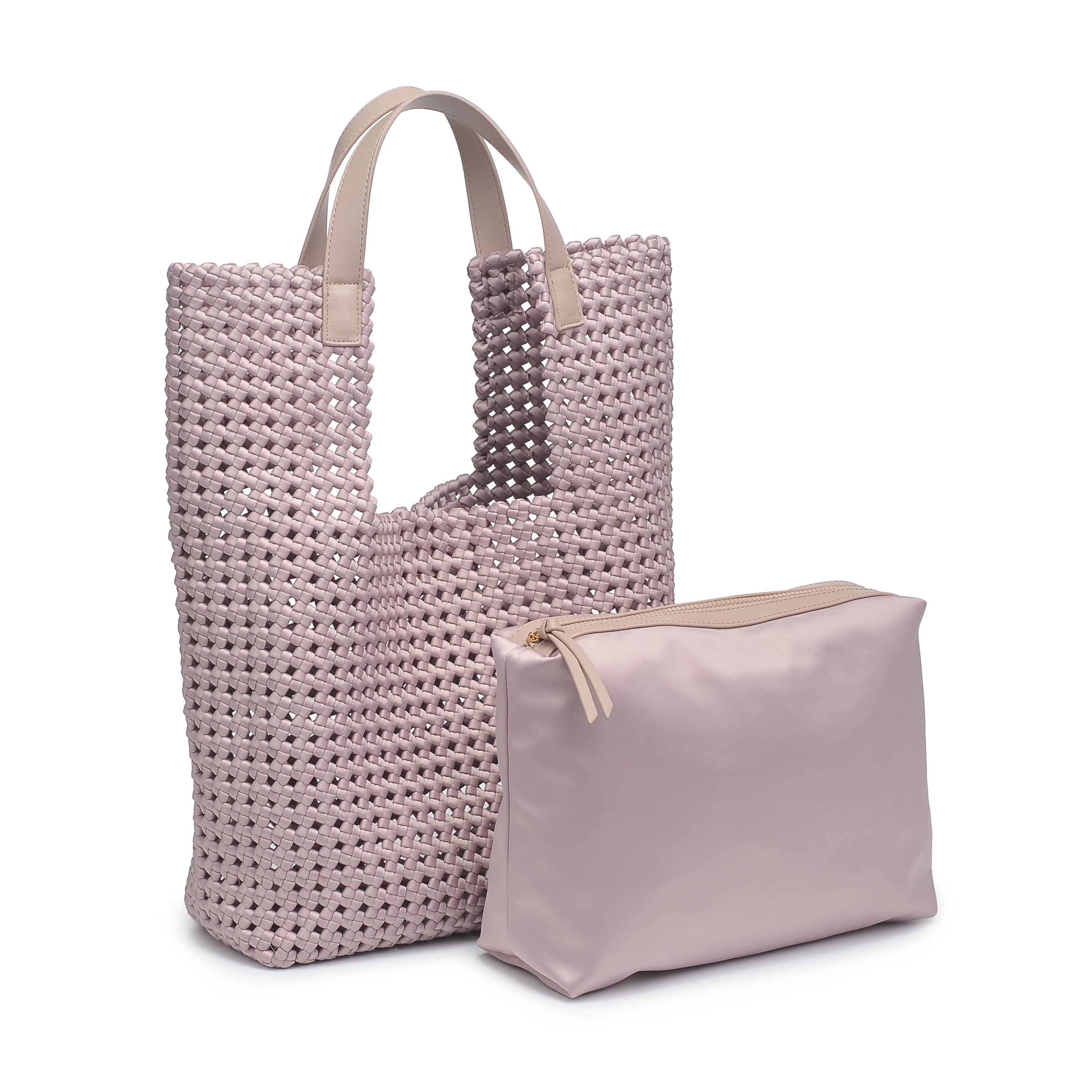 Zenith Zen - Hand Woven Knot Tote-Handbags-Happy on Main