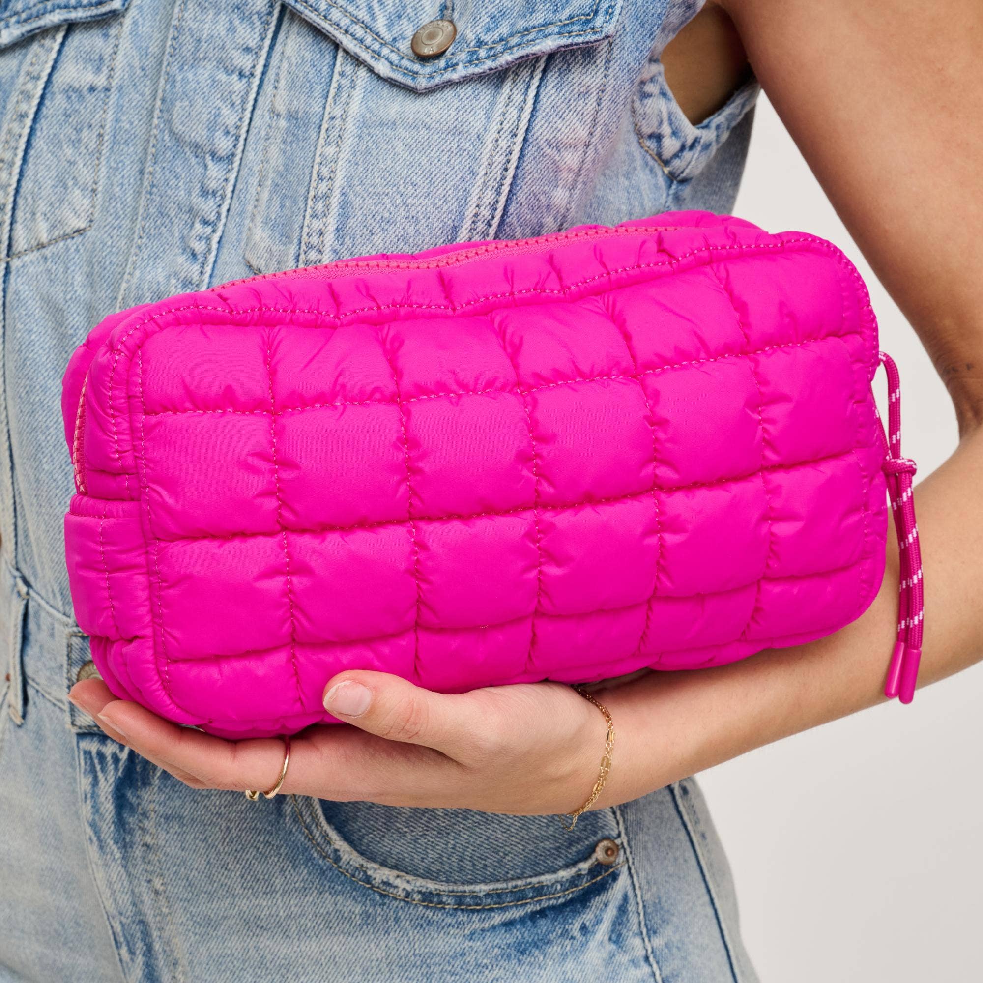 Cloud Nine - Puffer Cosmetic & Travel Organizer Pouch-Urban Expressions-Happy on Main