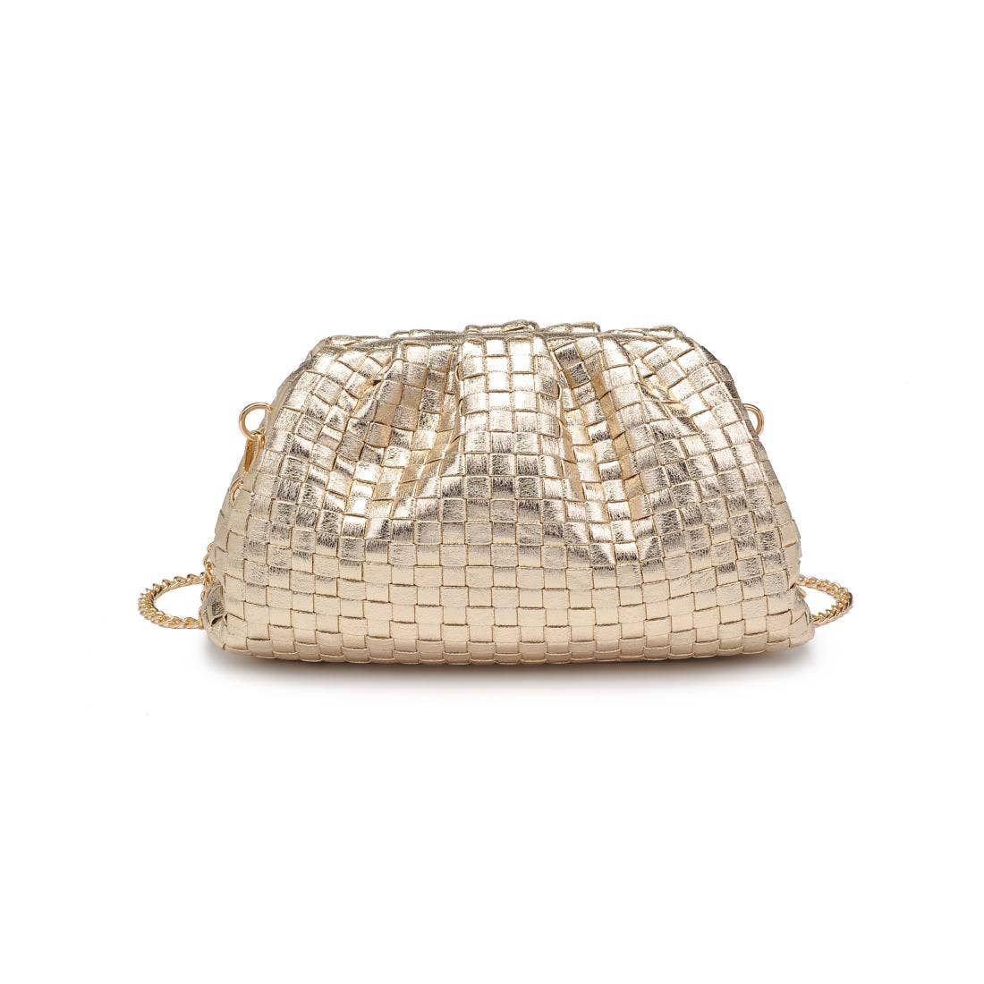 Tate Woven Frame Clutch-Urban Expressions-Happy on Main