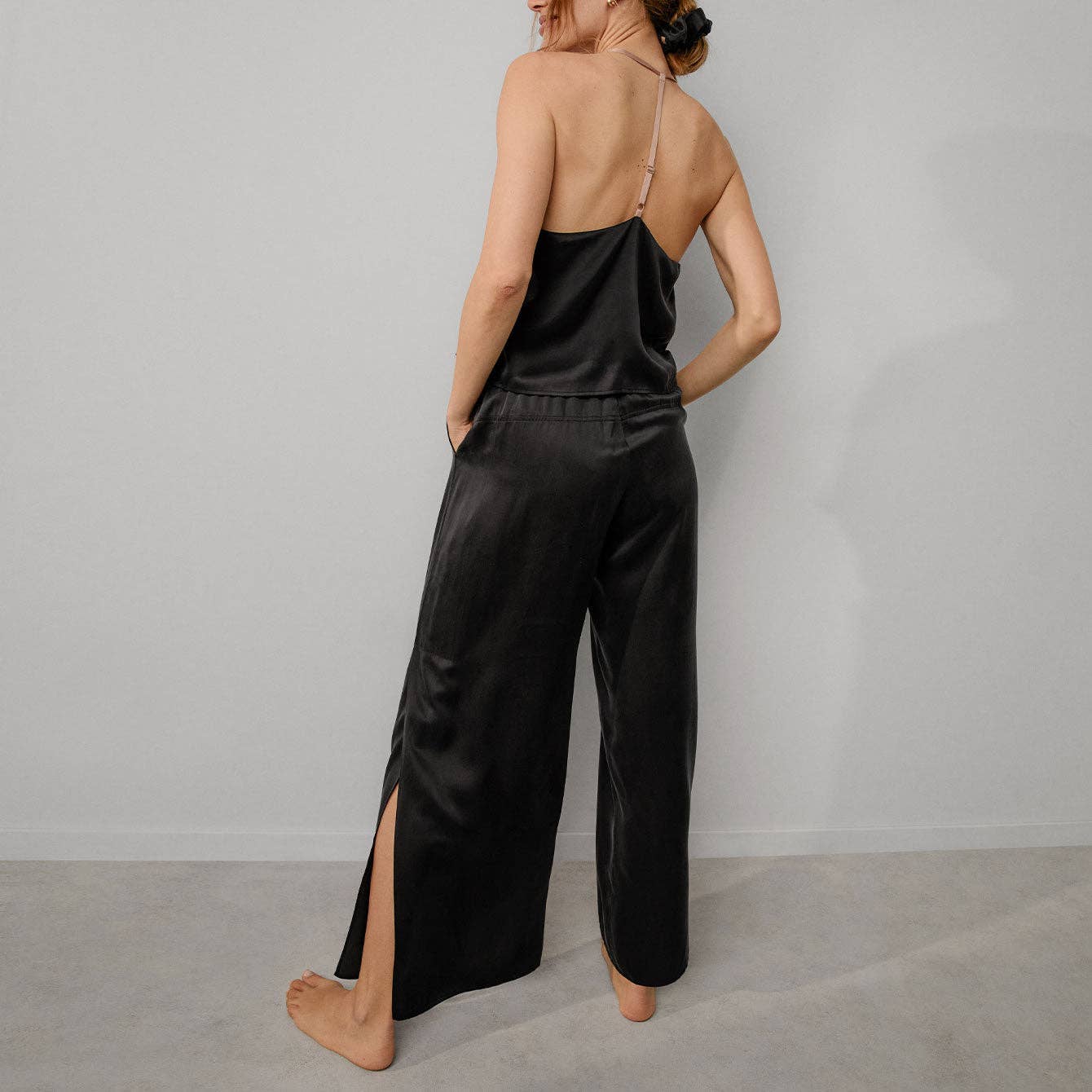 Washable Silk Cami Pant Set-LUNYA-Happy on Main