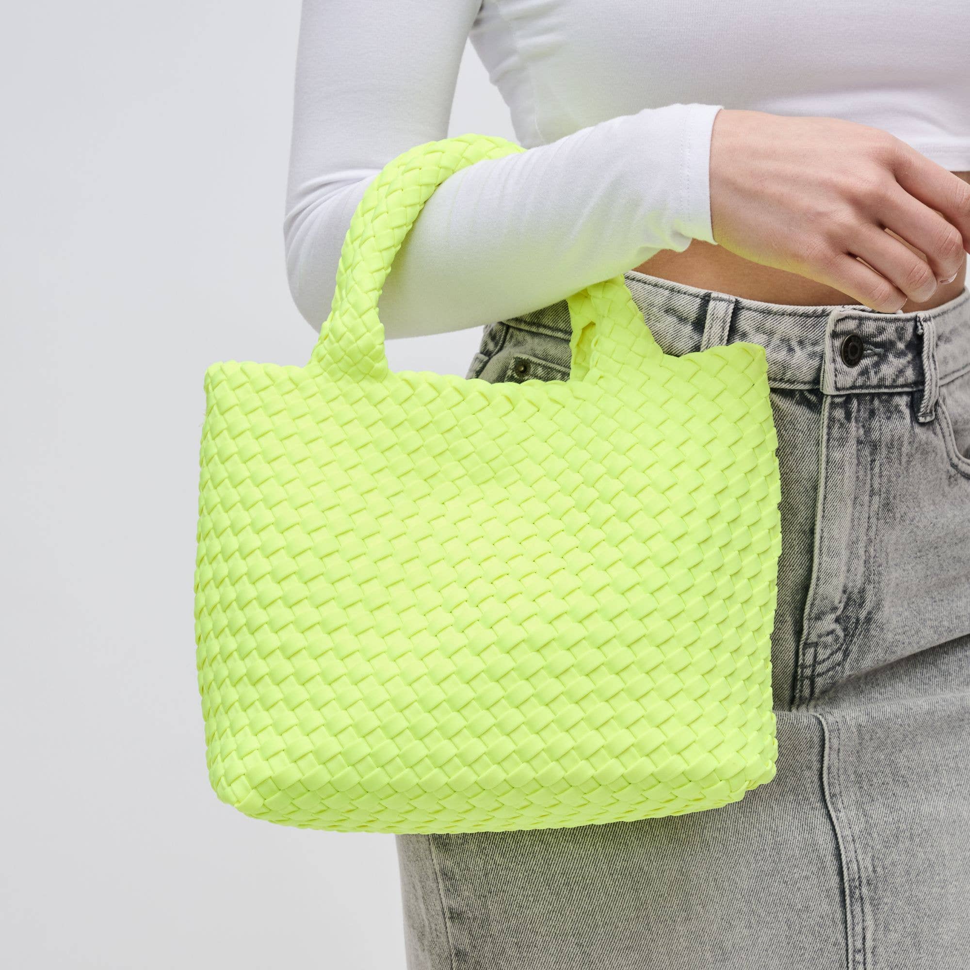 Sky's The Limit - Woven Neoprene Small Crossbody-Handbags-Happy on Main