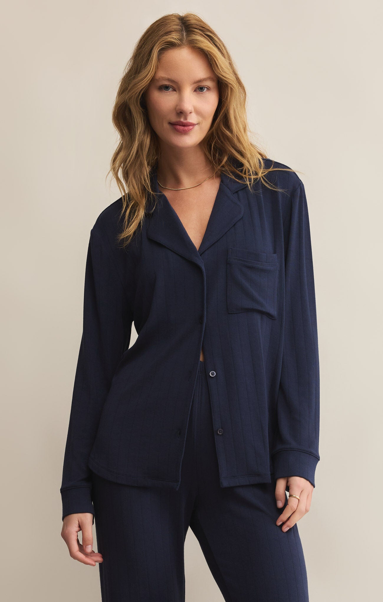 Classique Rib Top-Casual Tops-Happy on Main