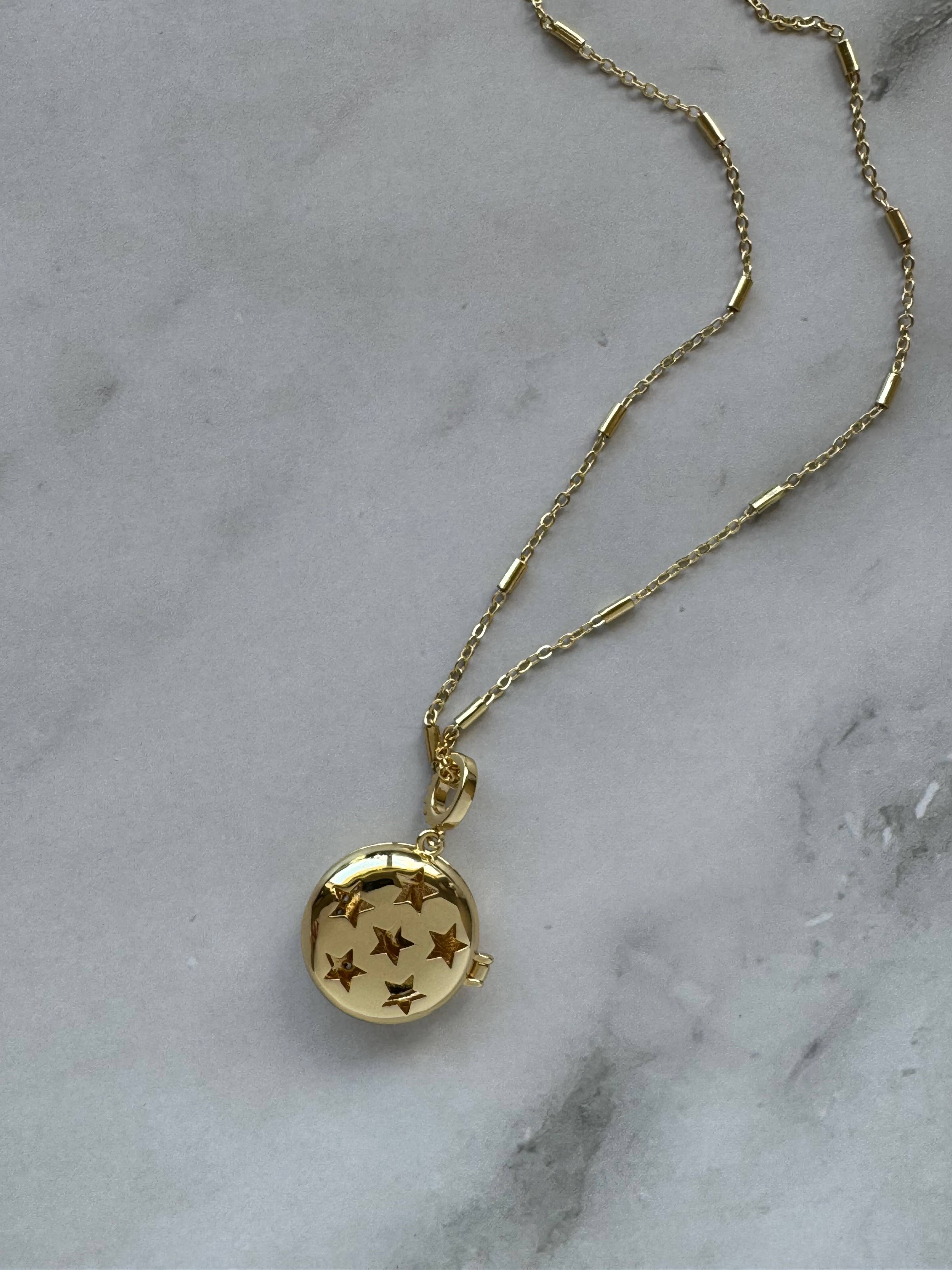 Tiffany Locket Necklace-Everyday Jewelry-Happy on Main